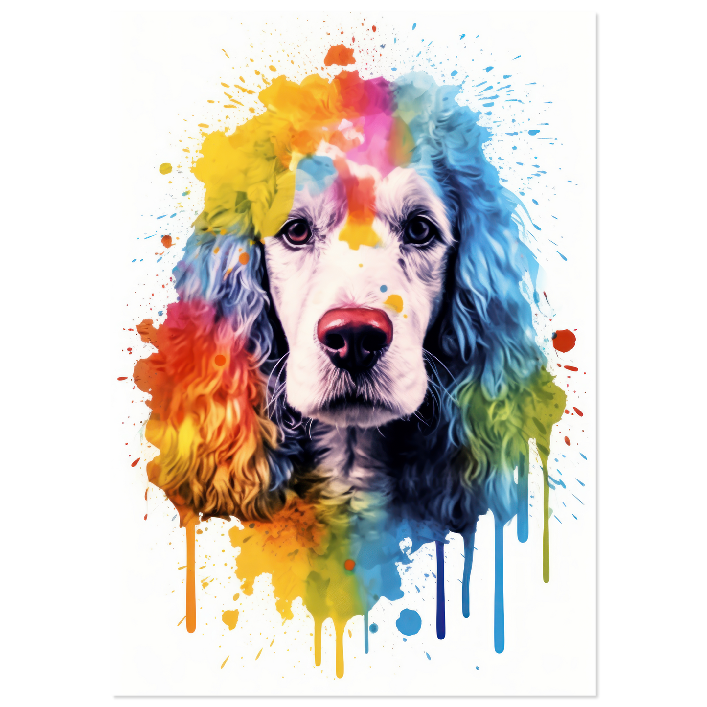 Pudel Pop-Art (DOG154)