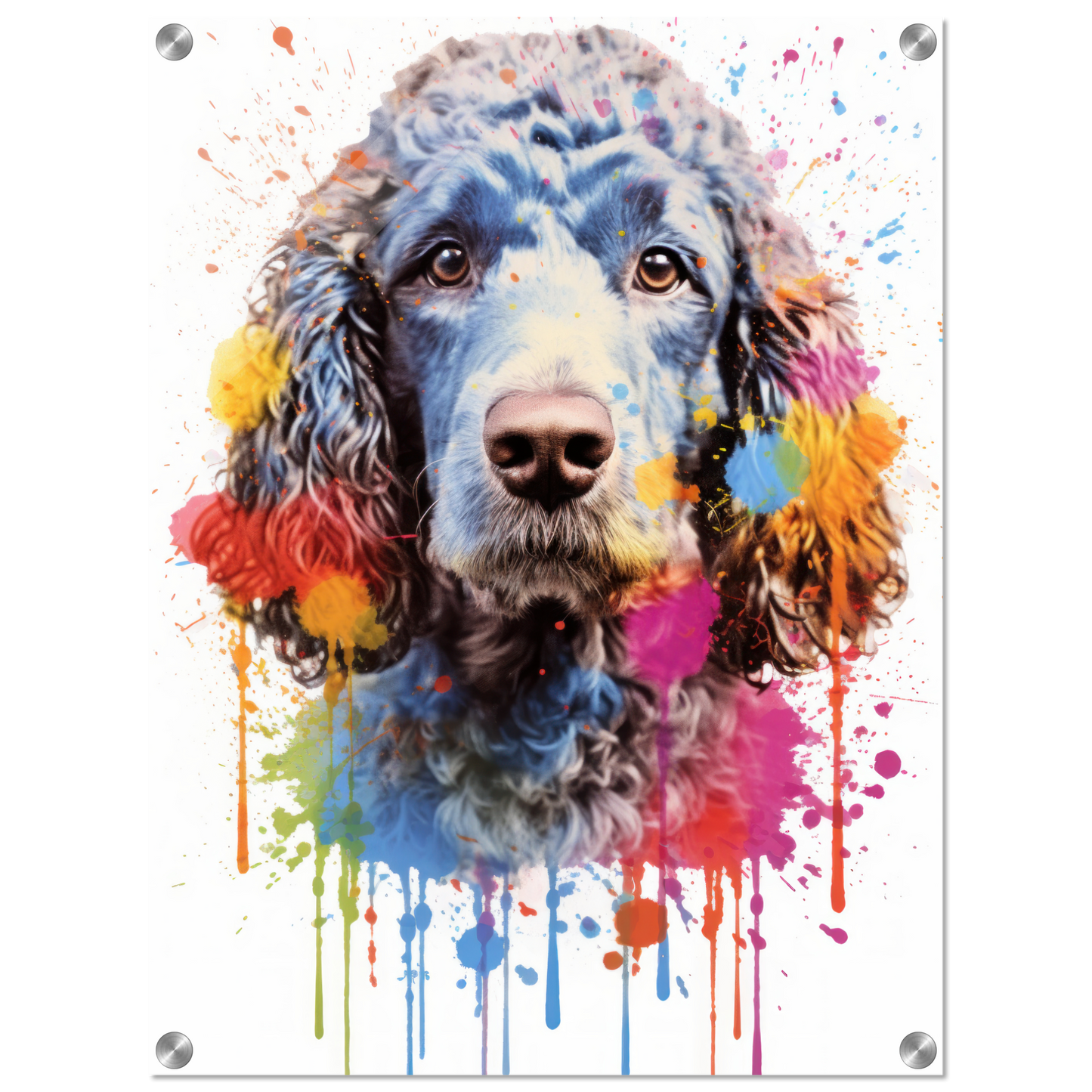 Pudel Pop-Art (DOG155)