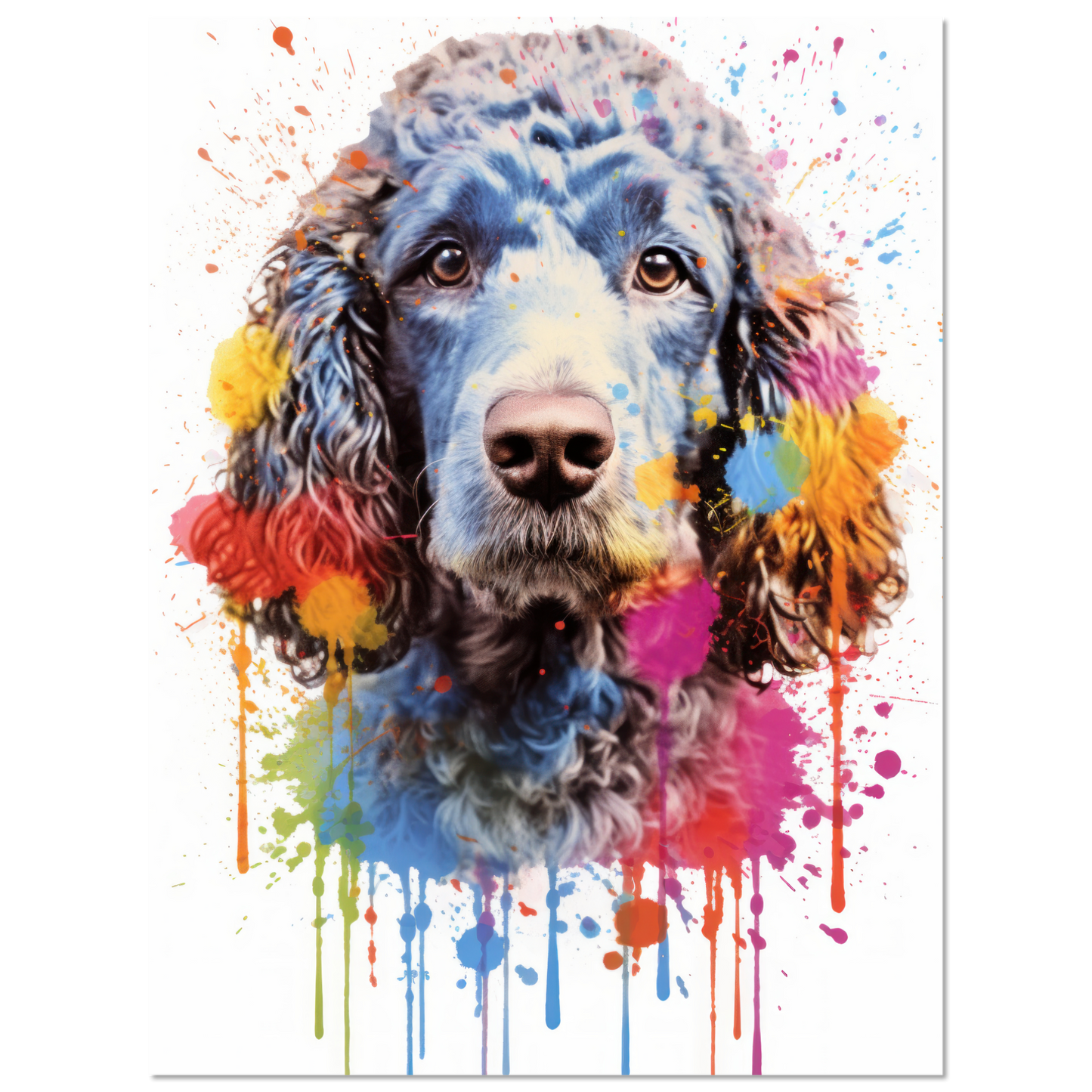 Pudel Pop-Art (DOG155)