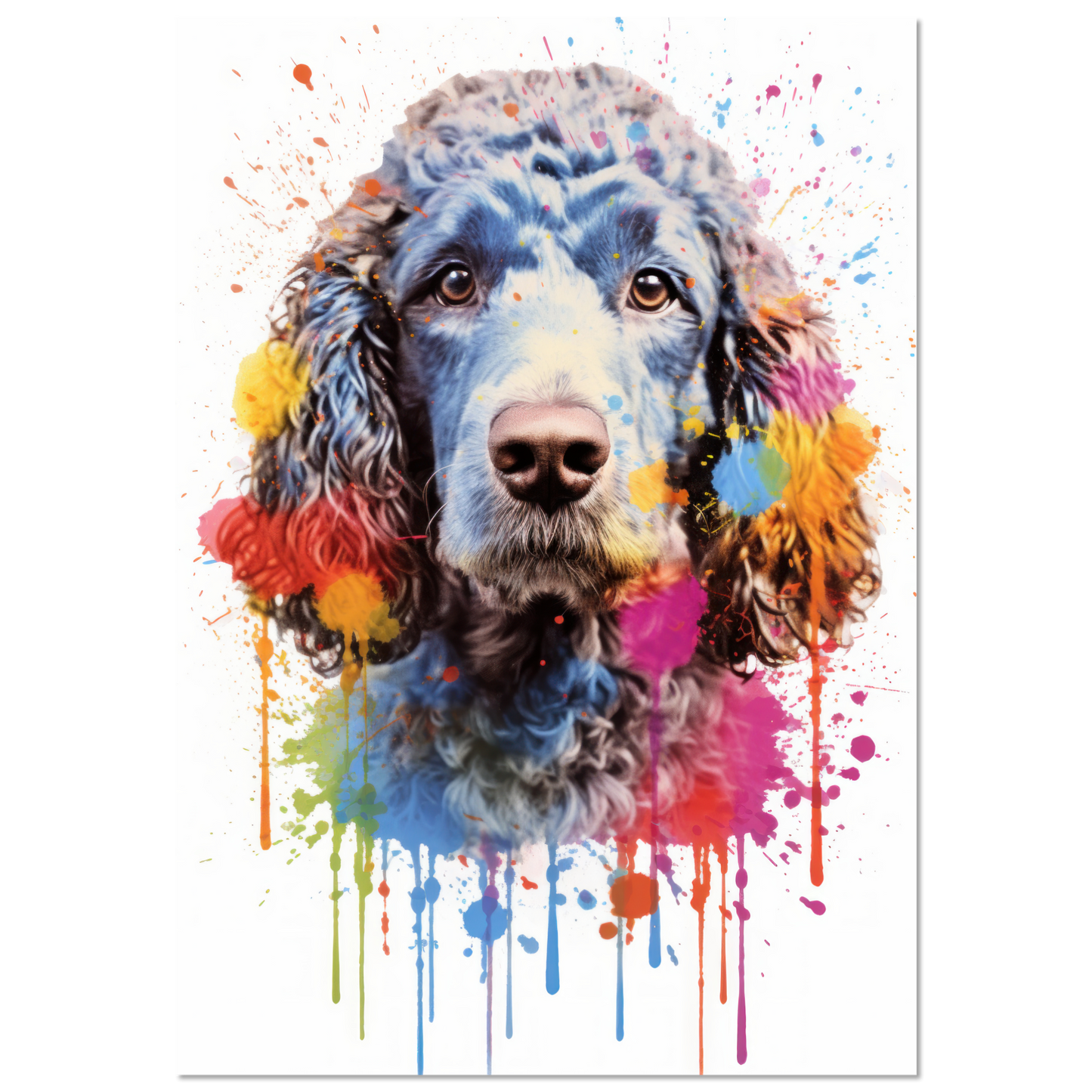 Pudel Pop-Art (DOG155)