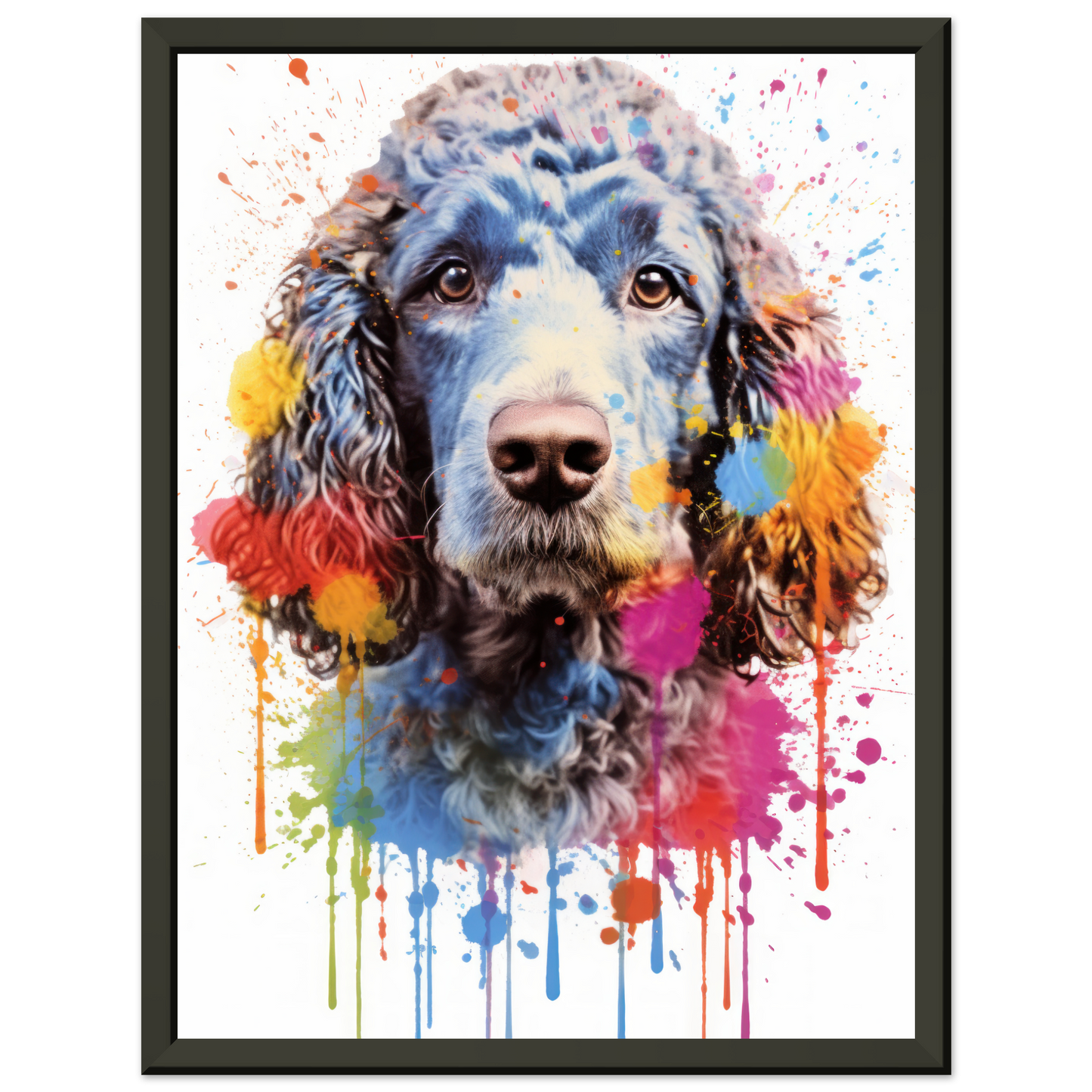 Pudel Pop-Art (DOG155)