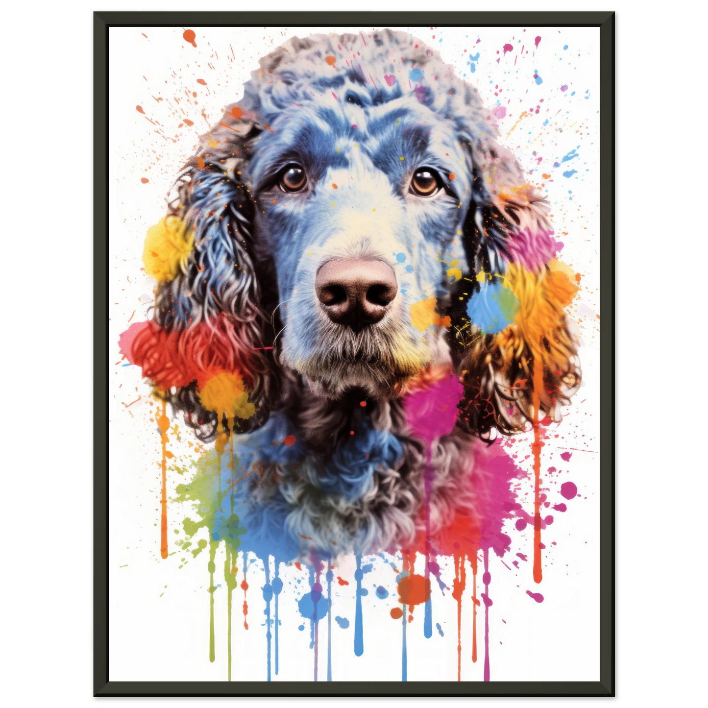 Pudel Pop-Art (DOG155)