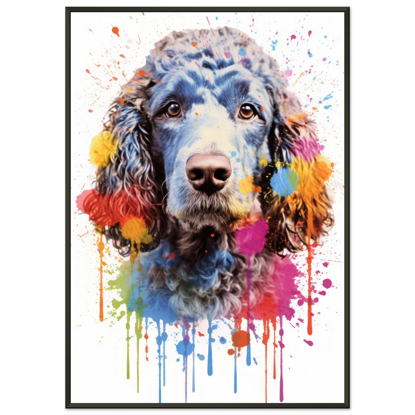 Pudel Pop-Art (DOG155)