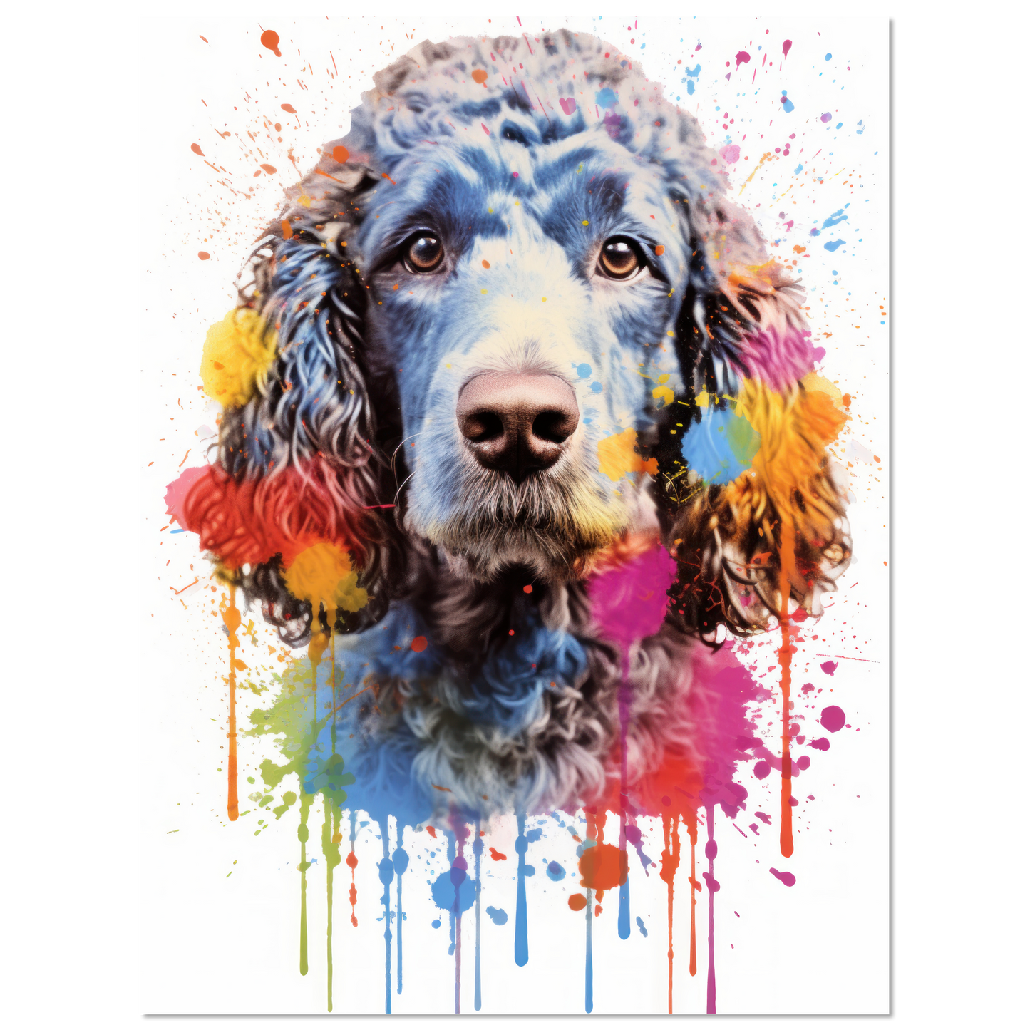 Pudel Pop-Art (DOG155)