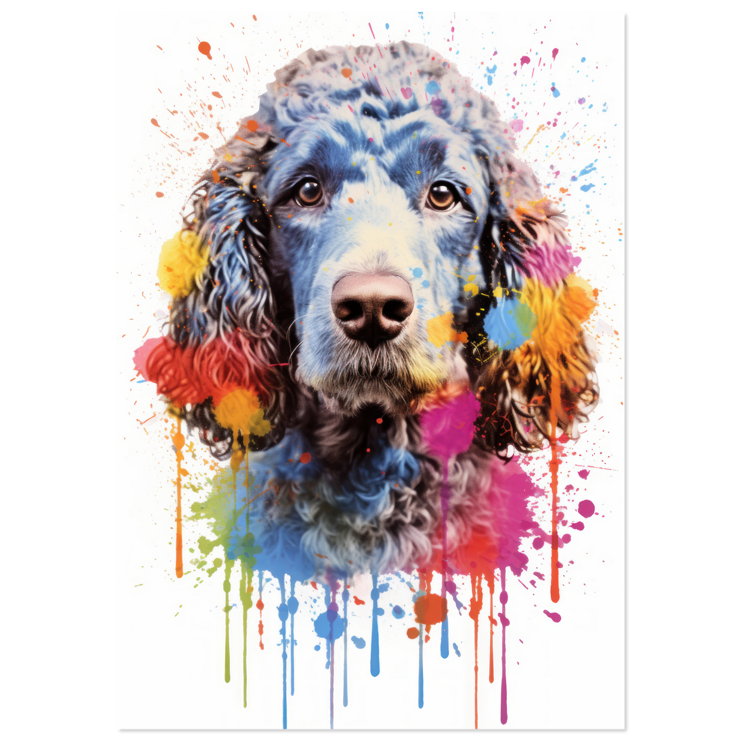 Pudel Pop-Art (DOG155)