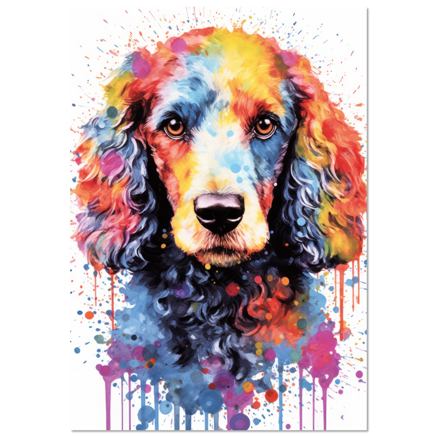 Pudel Pop-Art (DOG156)