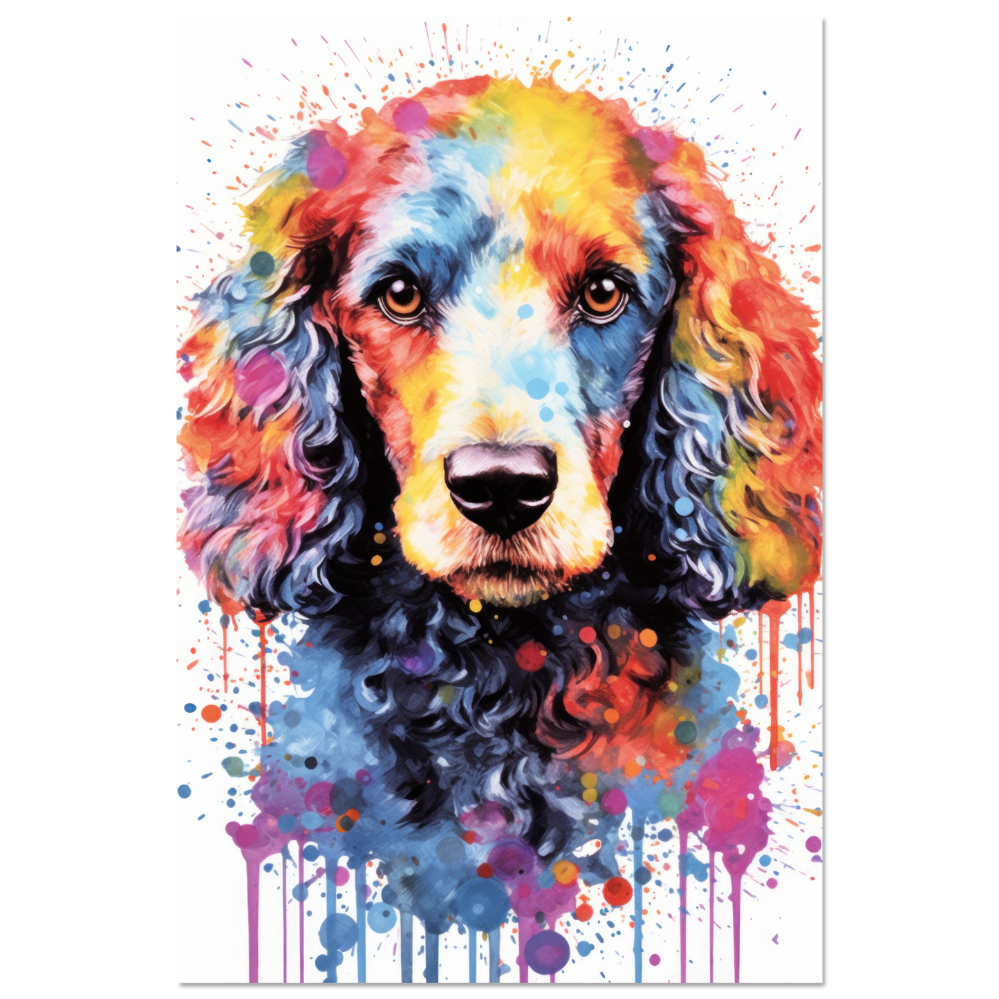 Pudel Pop-Art (DOG156)