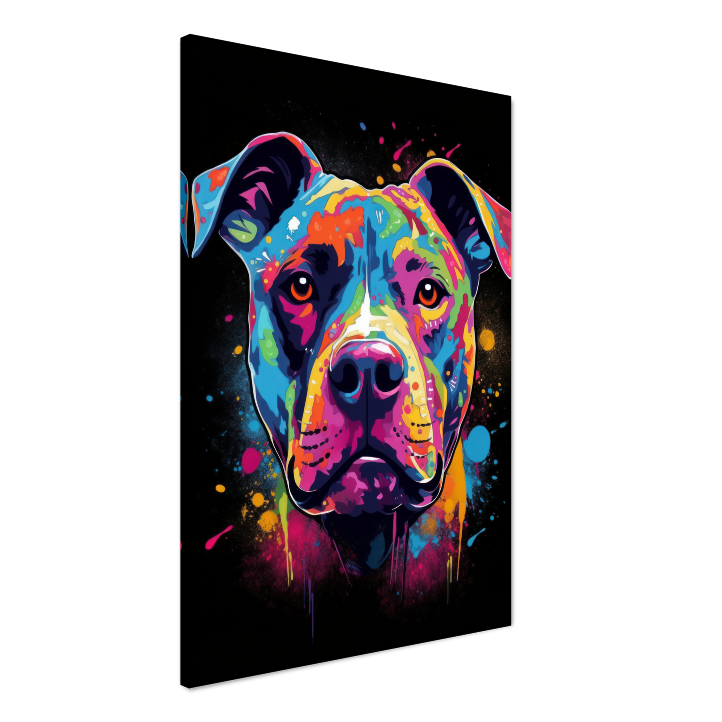 American Staffordshire Terrier Pop Art (DOG157)