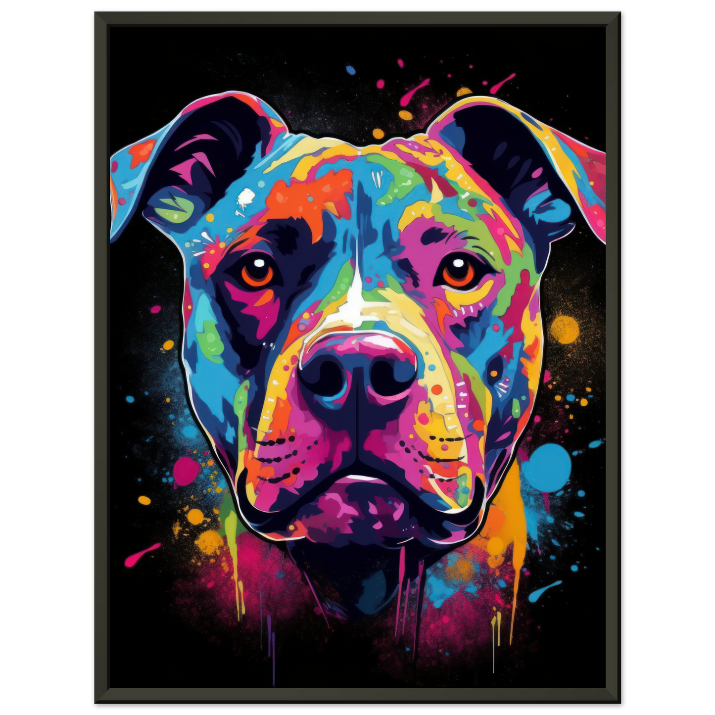 American Staffordshire Terrier Pop Art (DOG157)