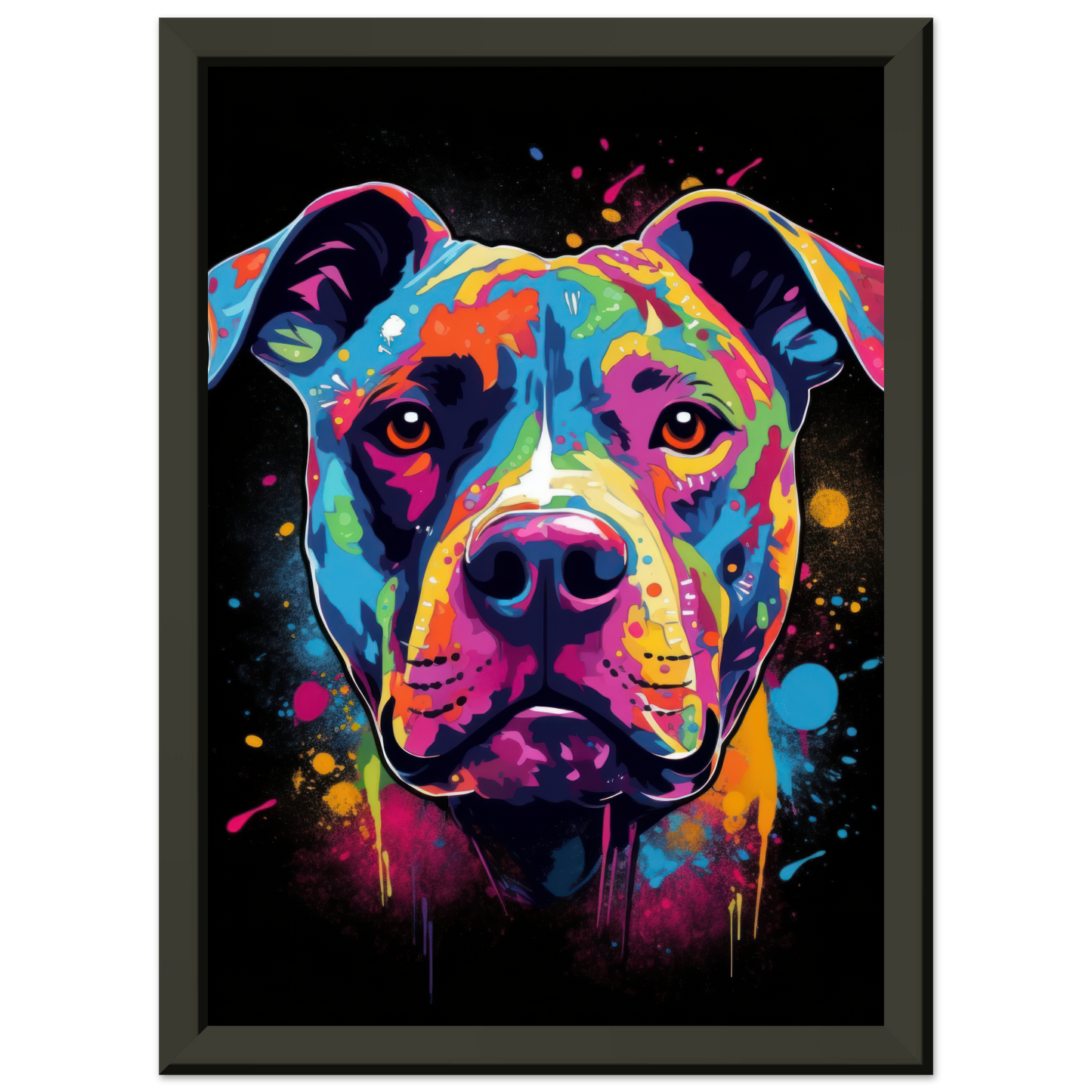 American Staffordshire Terrier Pop Art (DOG157)