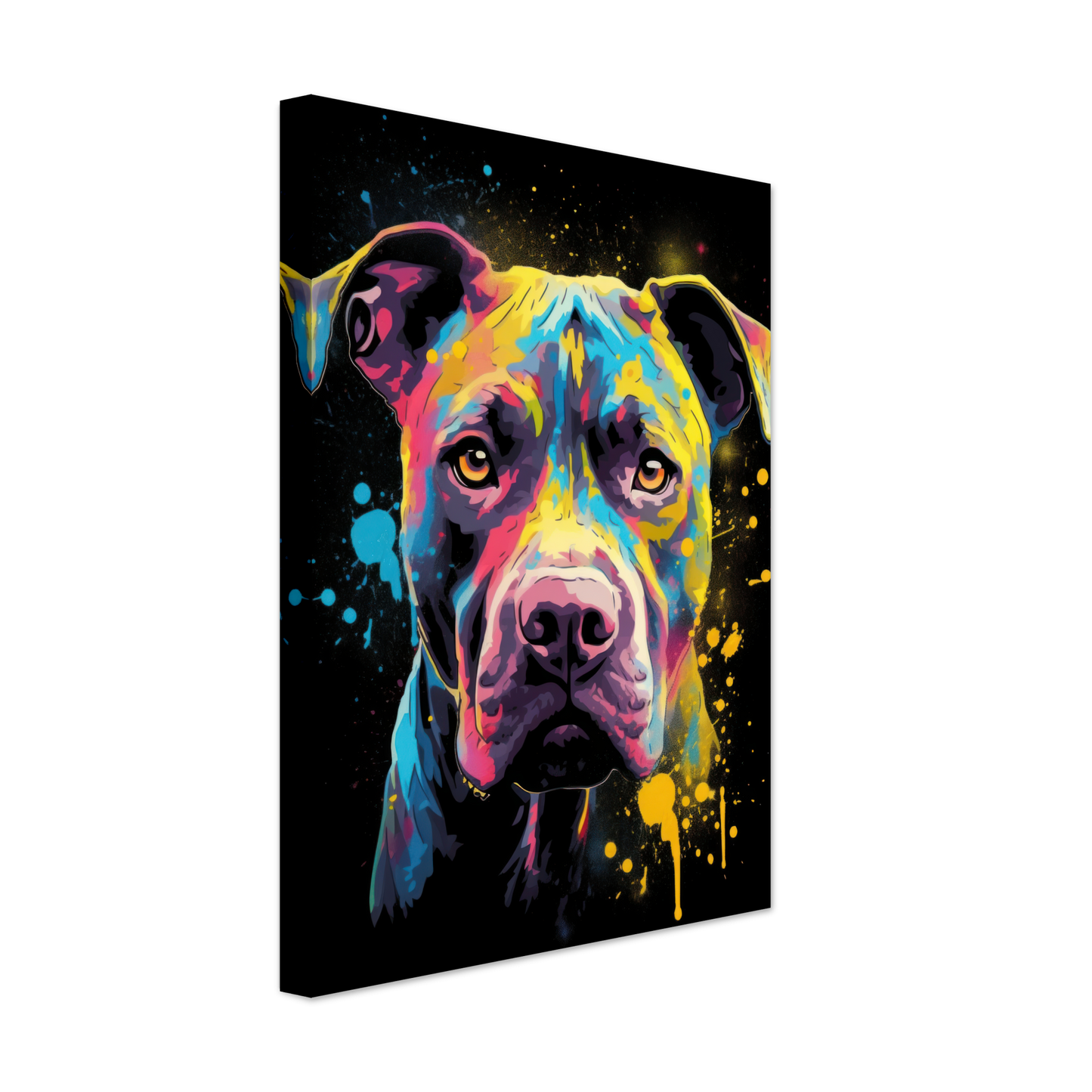 American Staffordshire Terrier Pop-Art (DOG158)