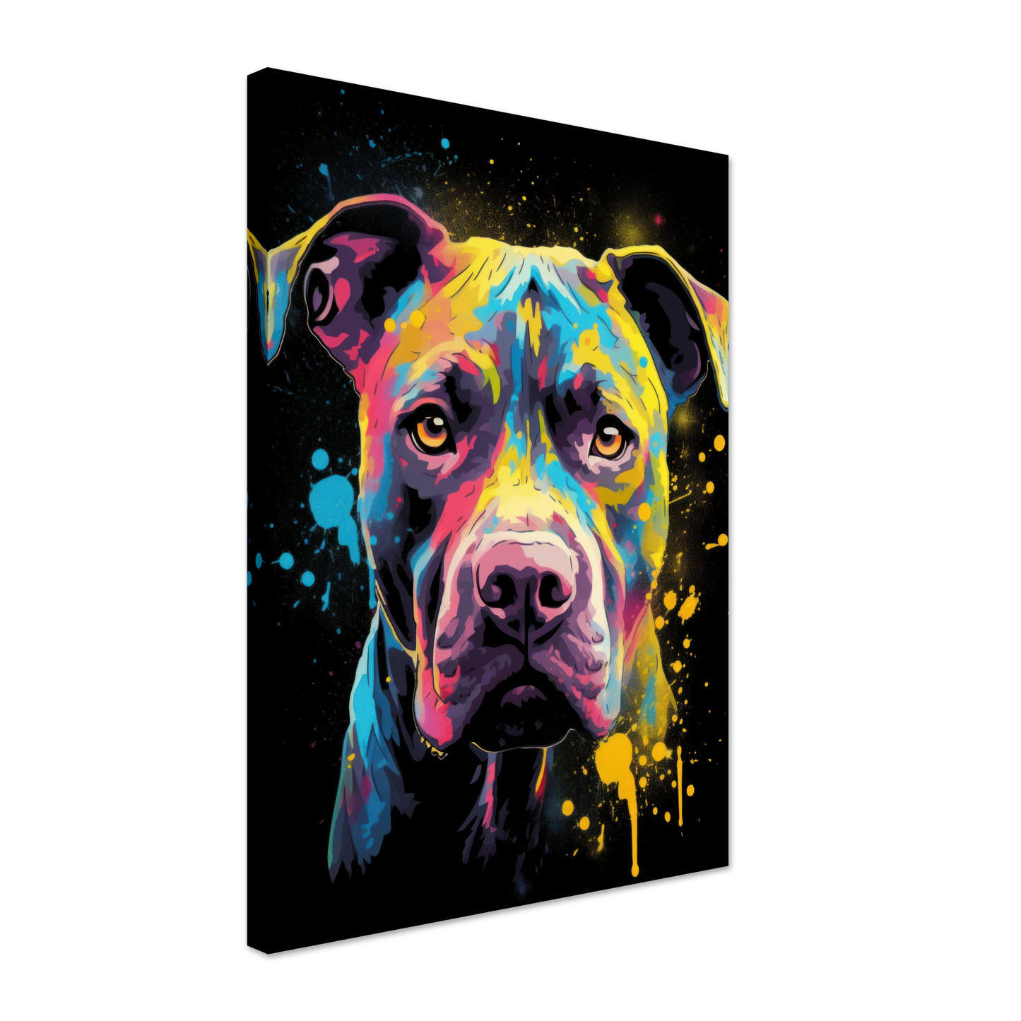 American Staffordshire Terrier Pop-Art (DOG158)