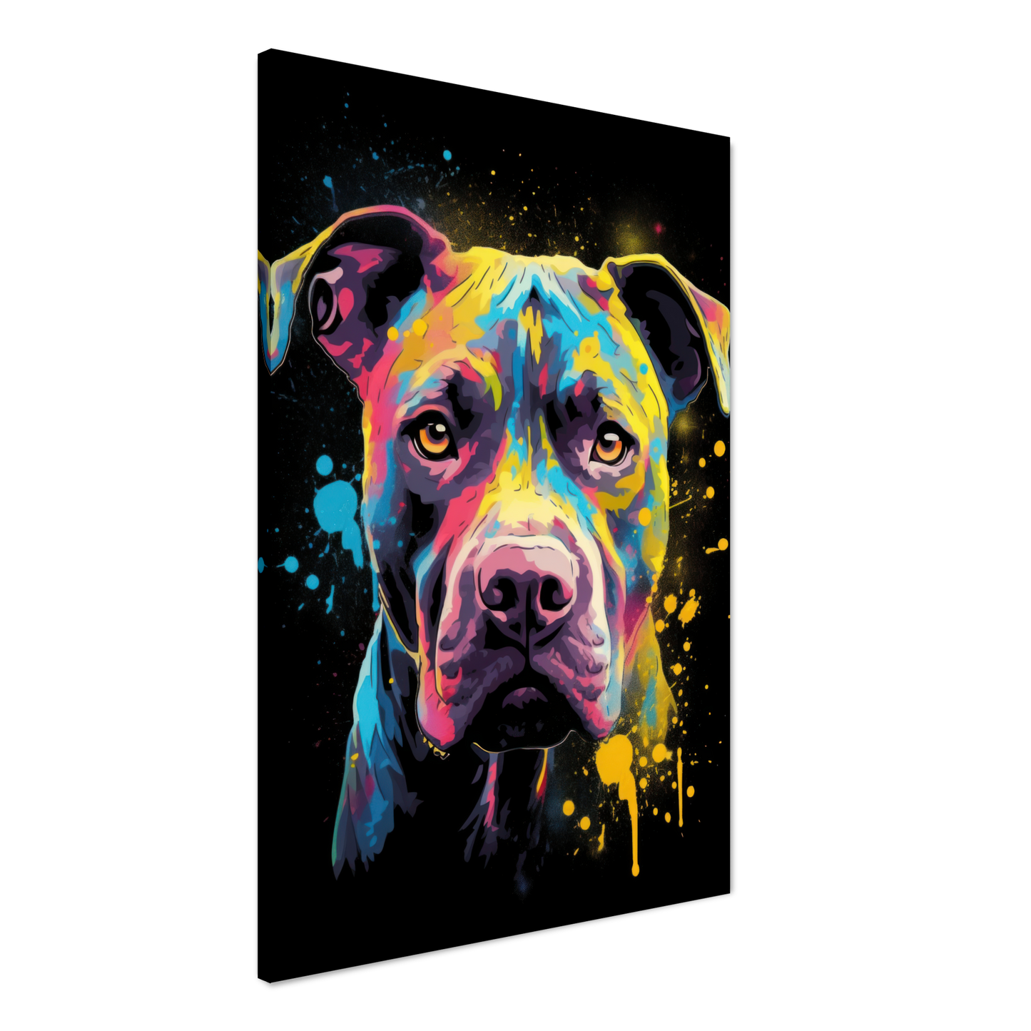 American Staffordshire Terrier Pop-Art (DOG158)