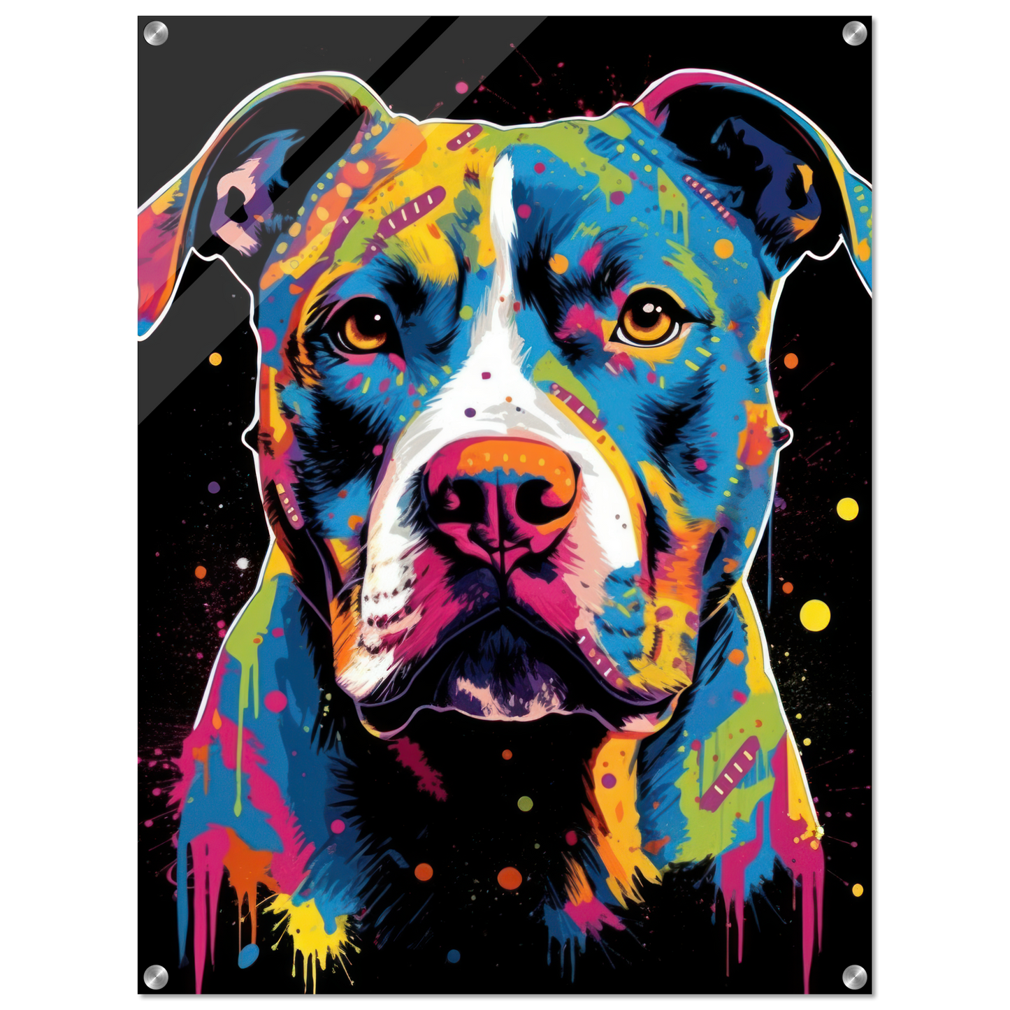 American Staffordshire Terrier Pop Art (DOG159)