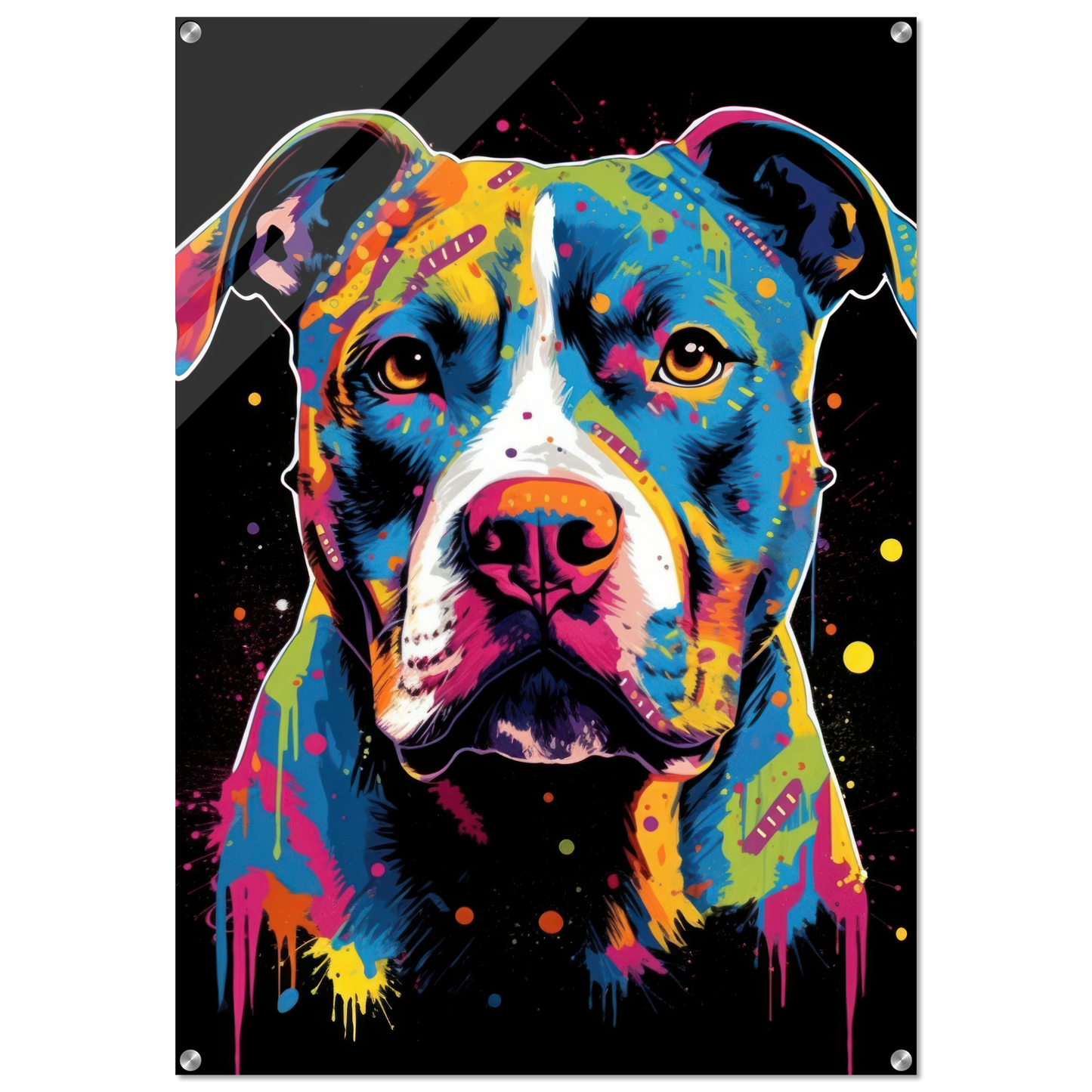 American Staffordshire Terrier Pop Art (DOG159)