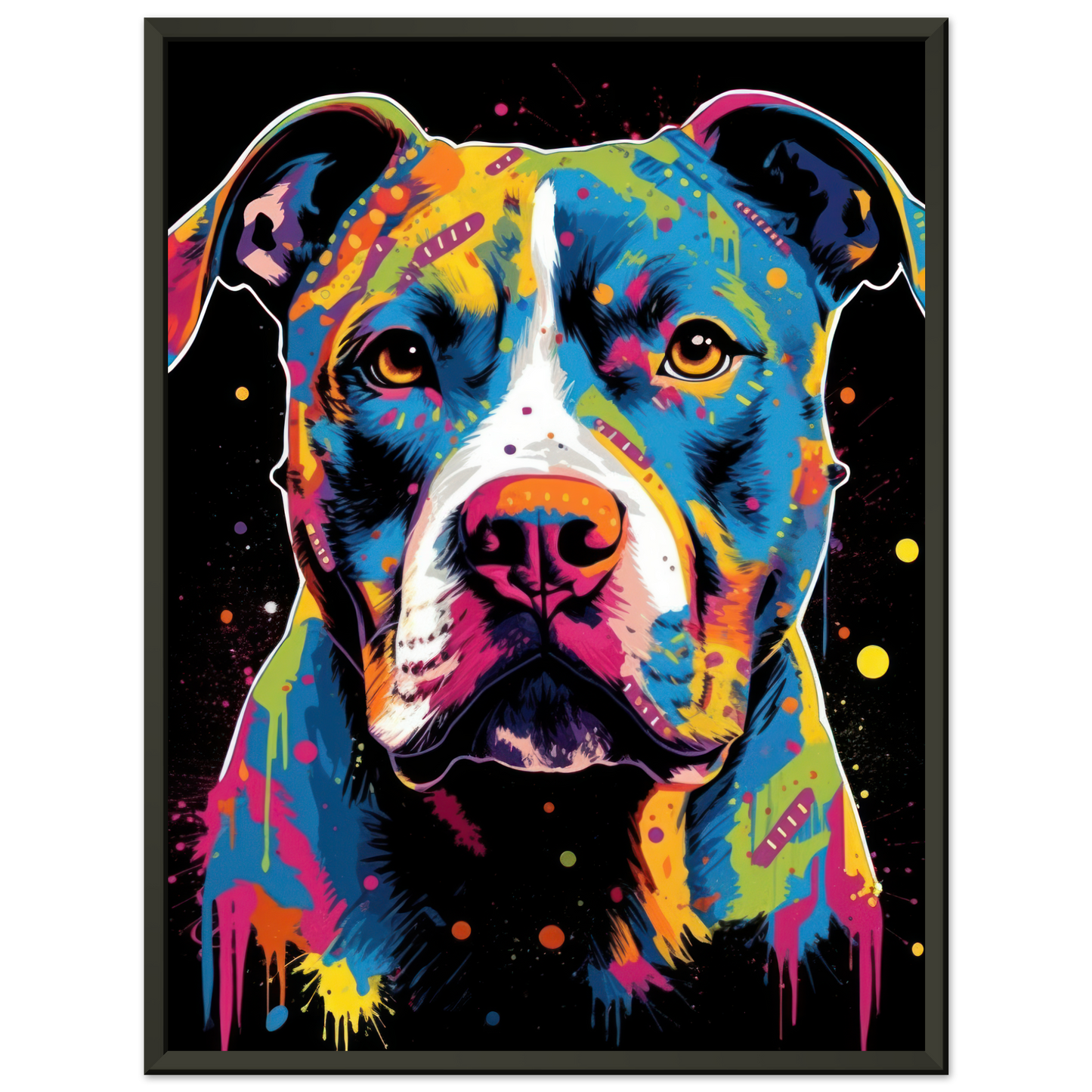American Staffordshire Terrier Pop Art (DOG159)