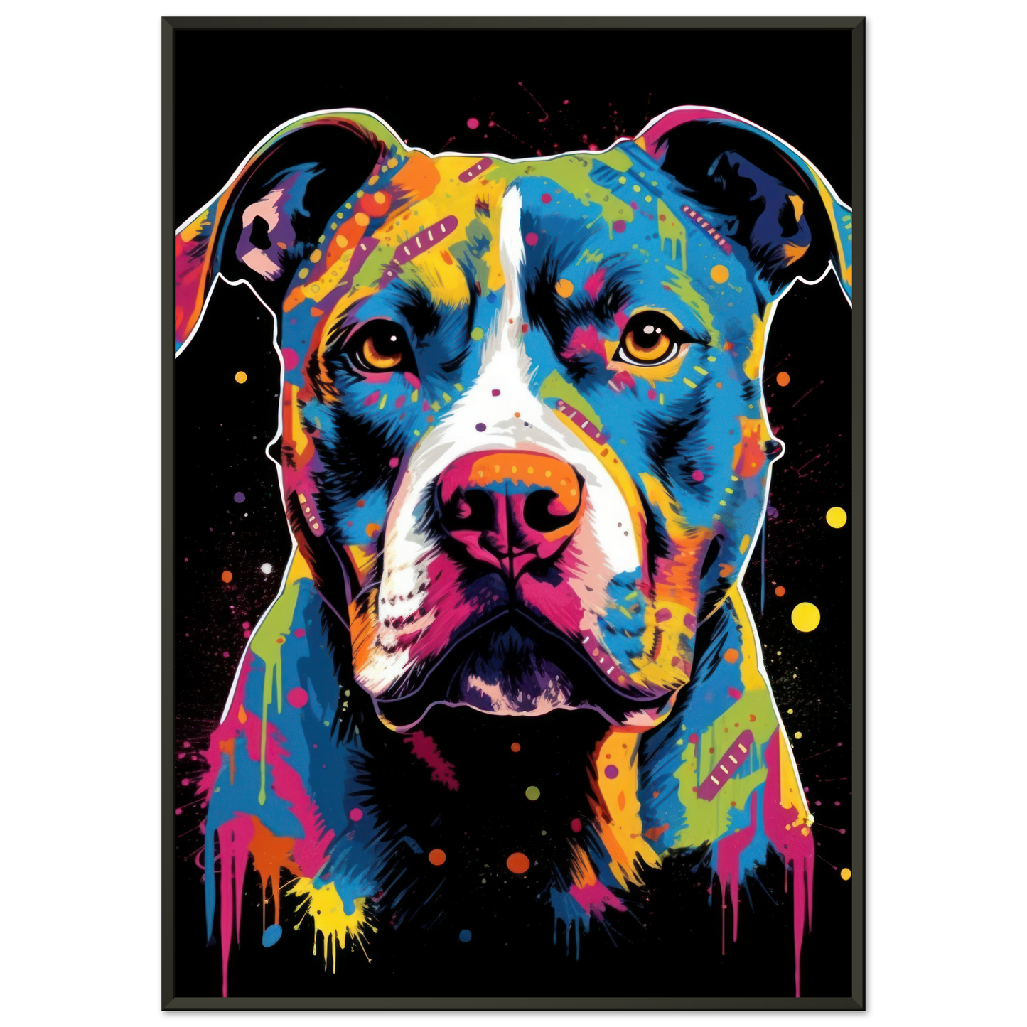 American Staffordshire Terrier Pop Art (DOG159)