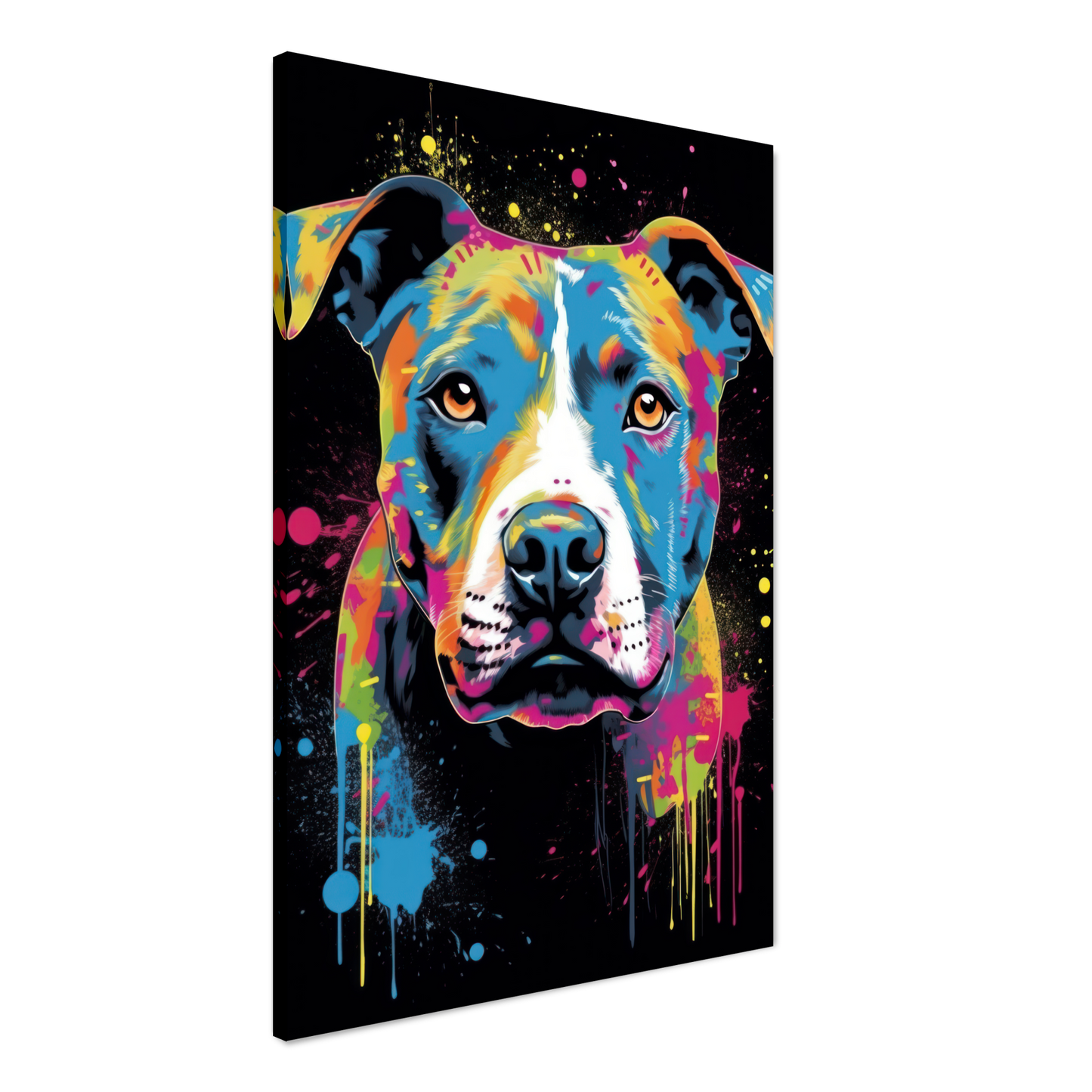 American Staffordshire Terrier Pop-Art (DOG160)