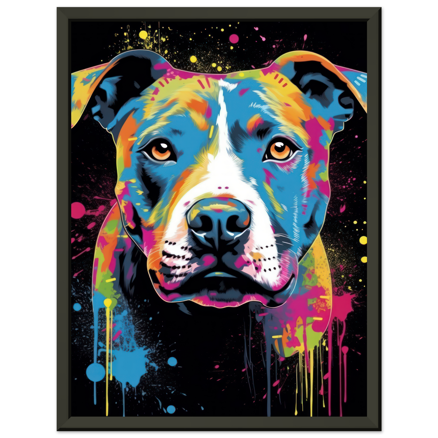 American Staffordshire Terrier Pop Art (DOG160)