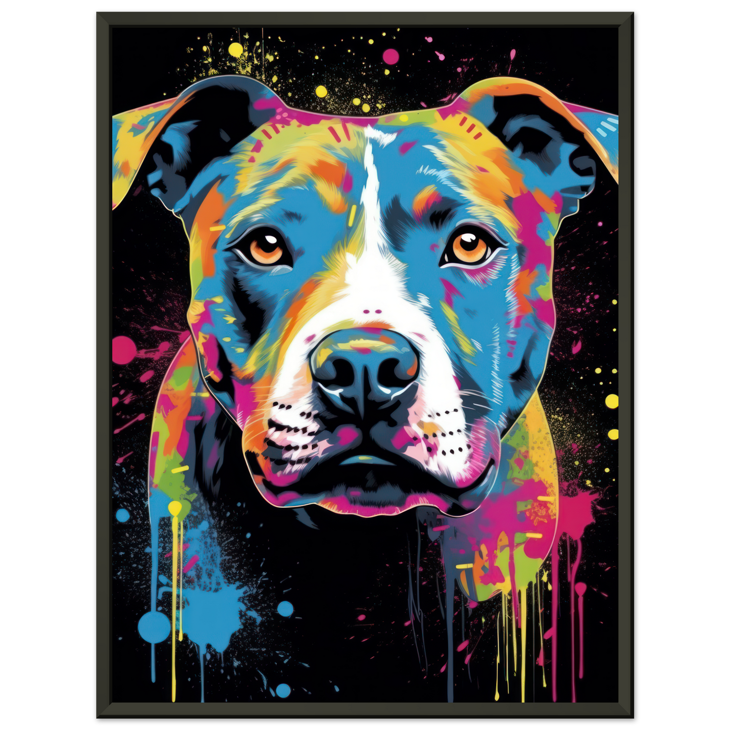 American Staffordshire Terrier Pop Art (DOG160)