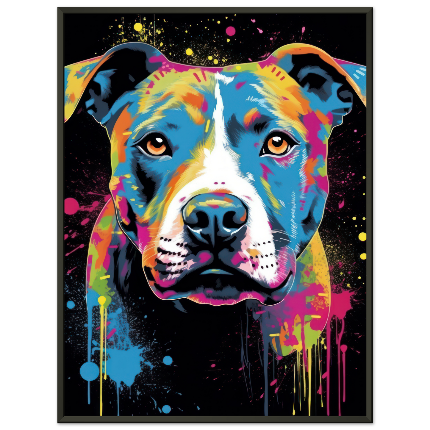 American Staffordshire Terrier Pop Art (DOG160)