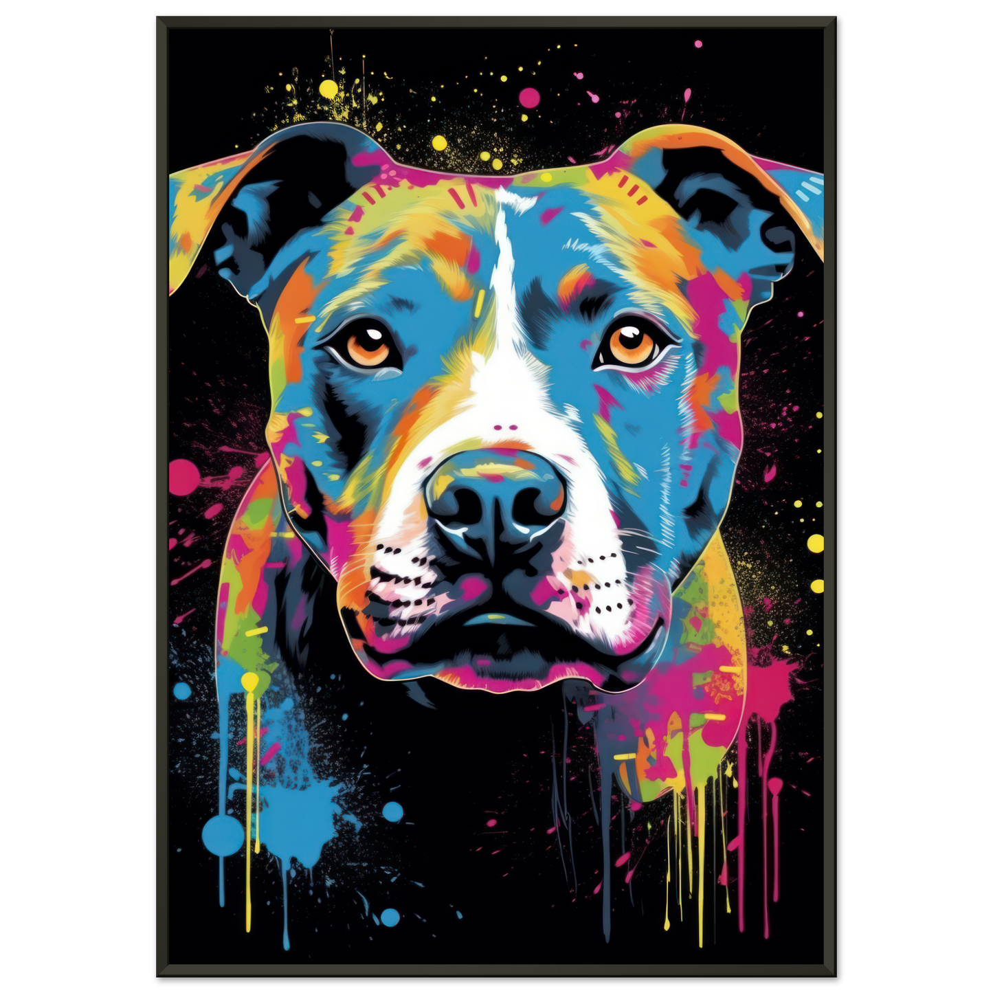 American Staffordshire Terrier Pop Art (DOG160)