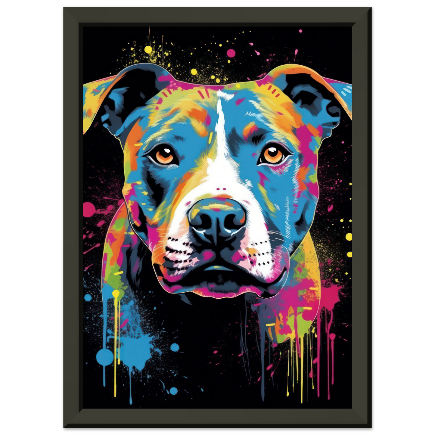 American Staffordshire Terrier Pop Art (DOG160)