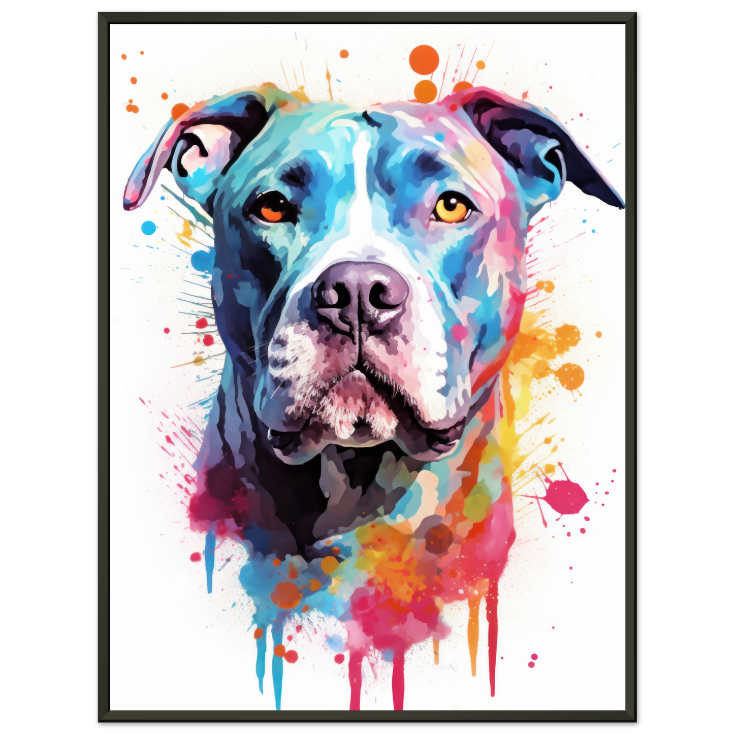 American Staffordshire Terrier Pop-Art (DOG161)
