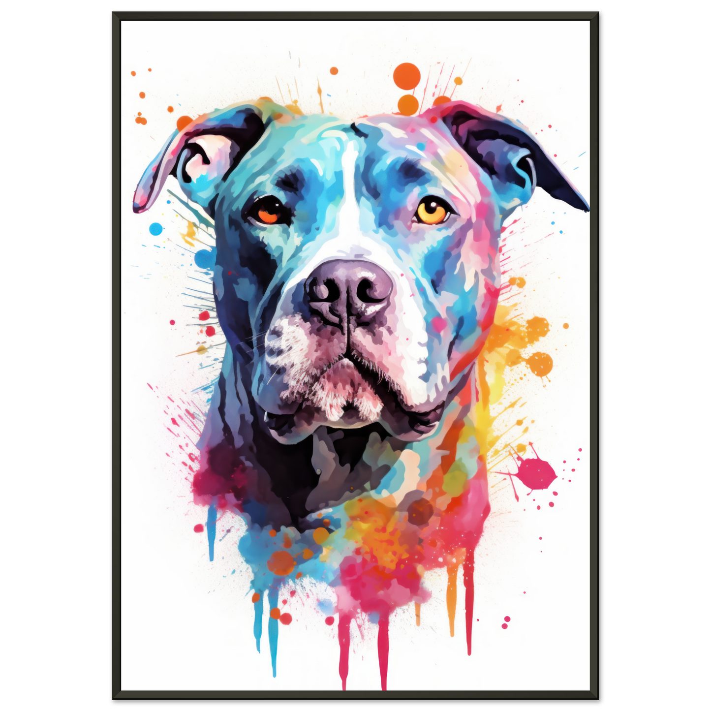 American Staffordshire Terrier Pop-Art (DOG161)