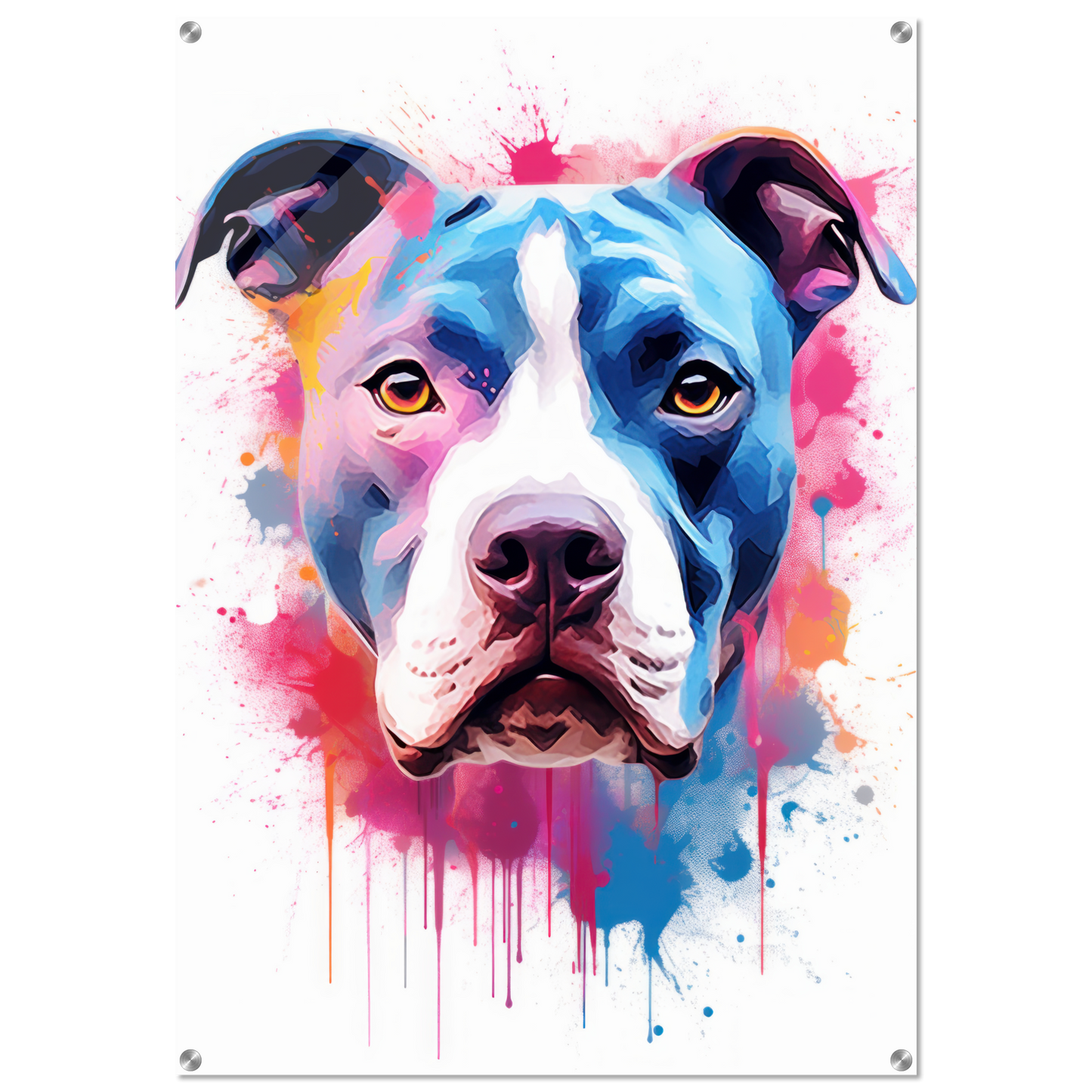 American Staffordshire Terrier Pop Art (DOG162)