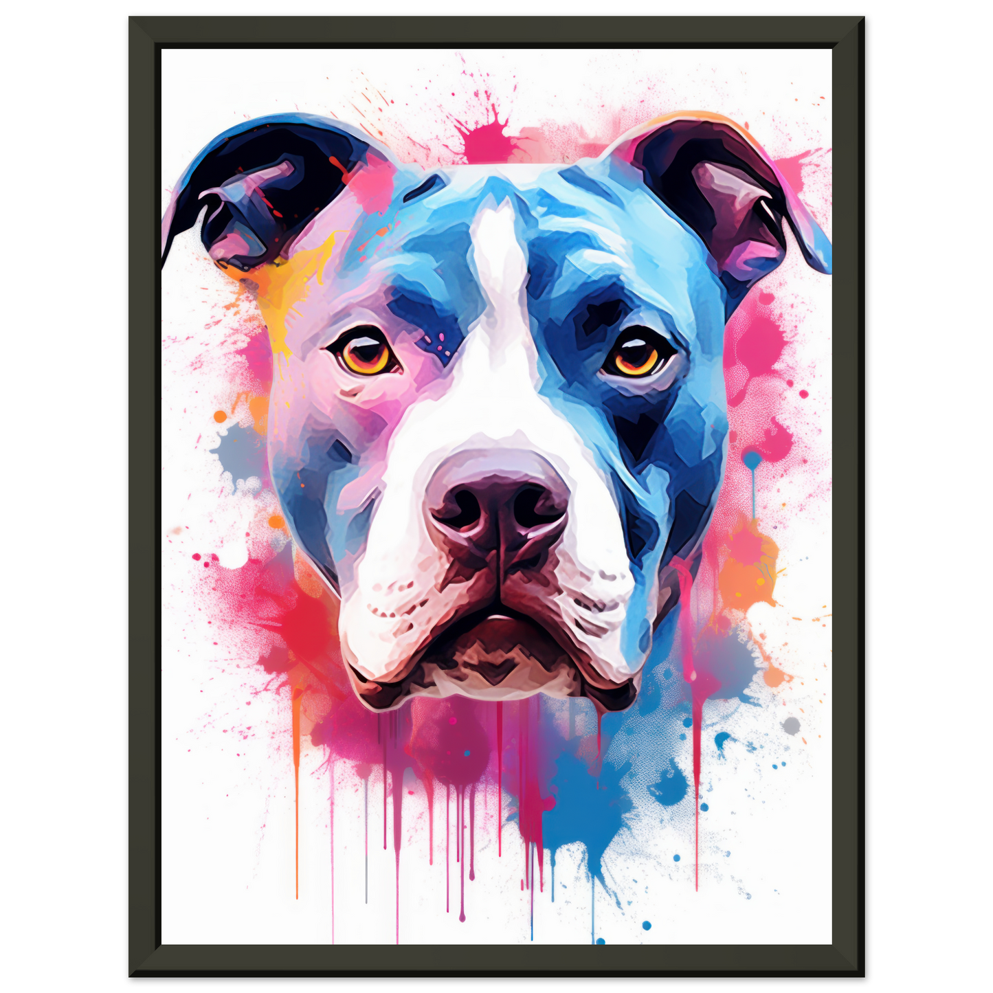American Staffordshire Terrier Pop Art (DOG162)