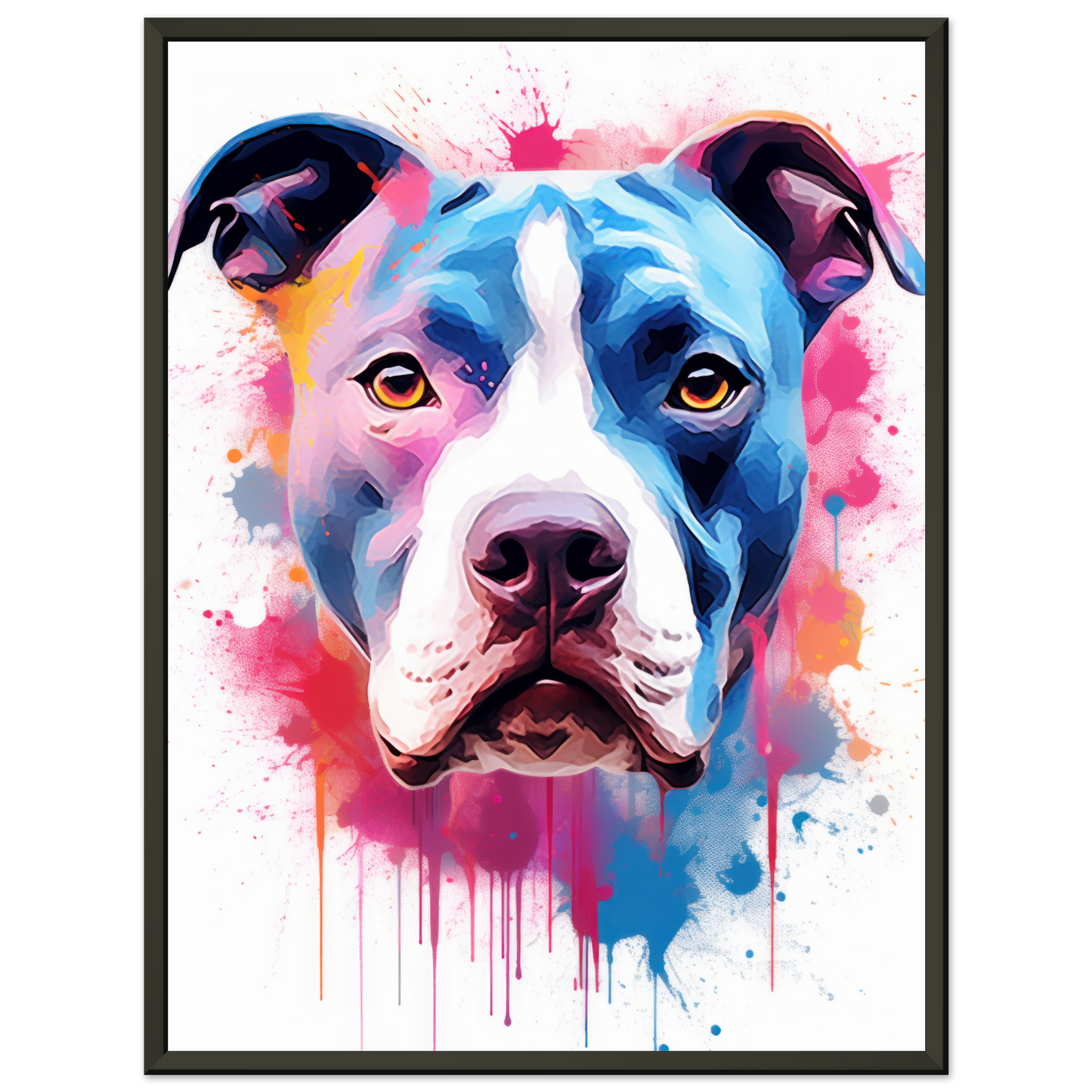 American Staffordshire Terrier Pop Art (DOG162)