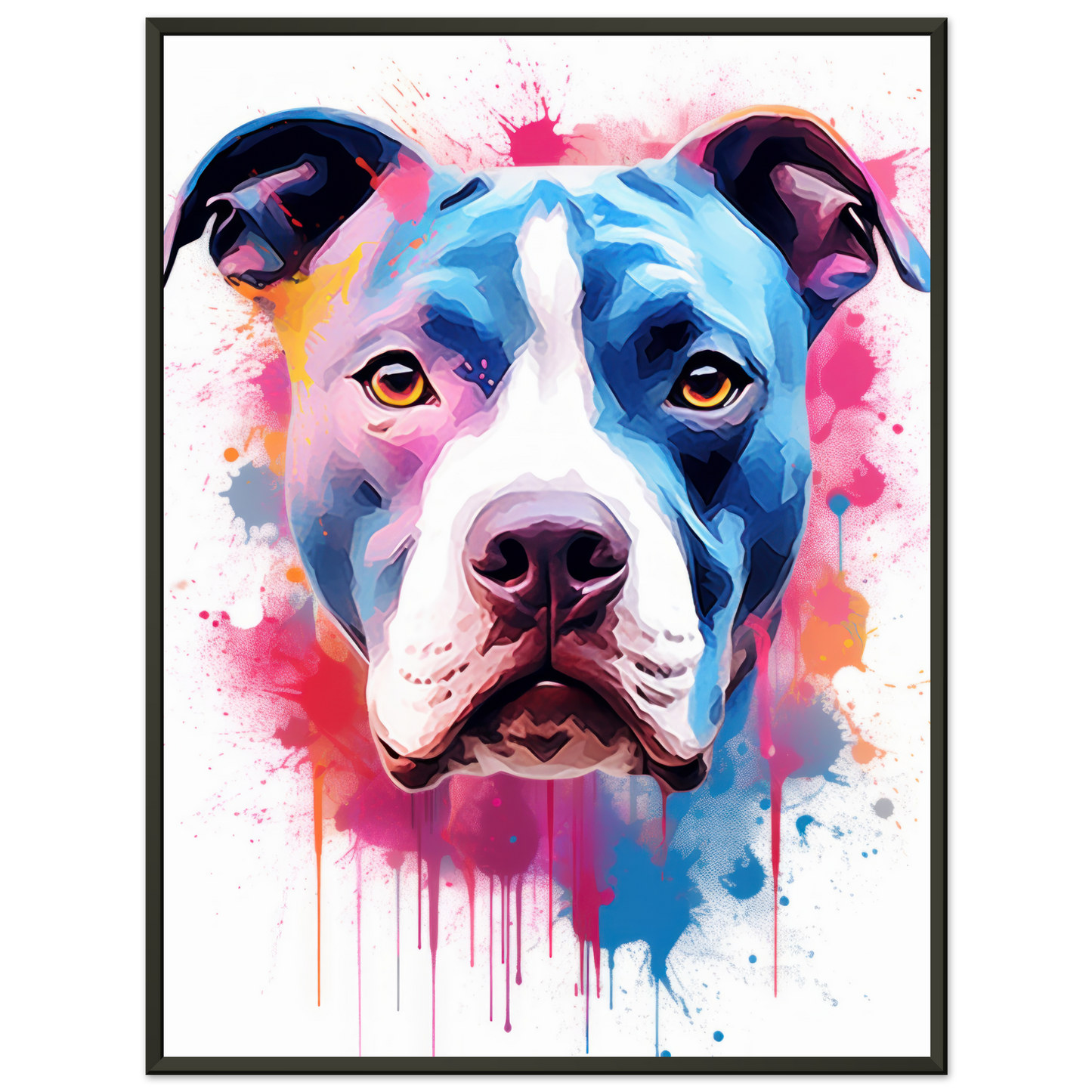 American Staffordshire Terrier Pop Art (DOG162)