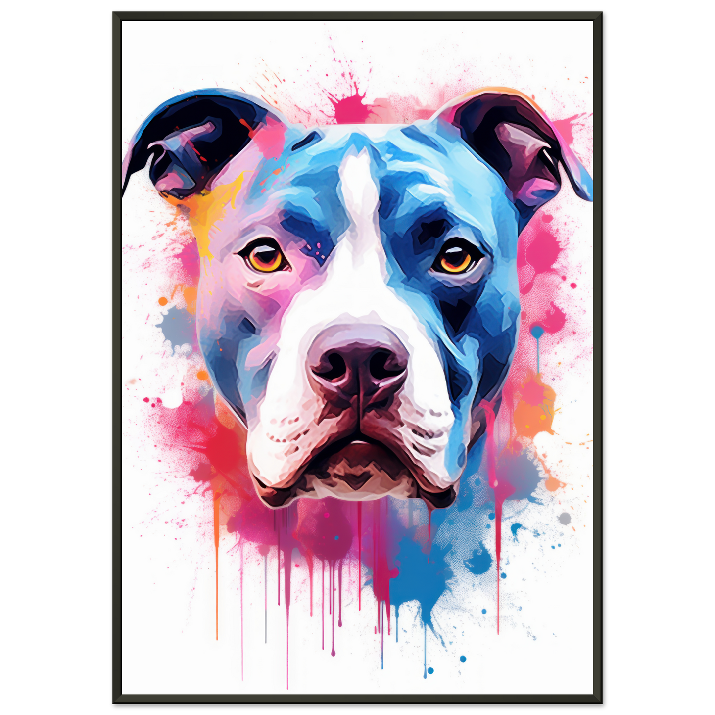 American Staffordshire Terrier Pop Art (DOG162)
