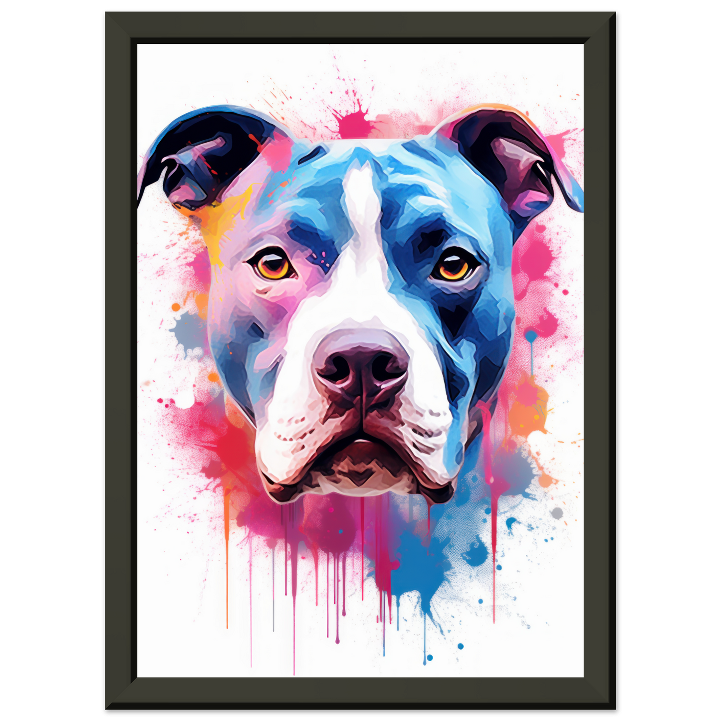 American Staffordshire Terrier Pop Art (DOG162)