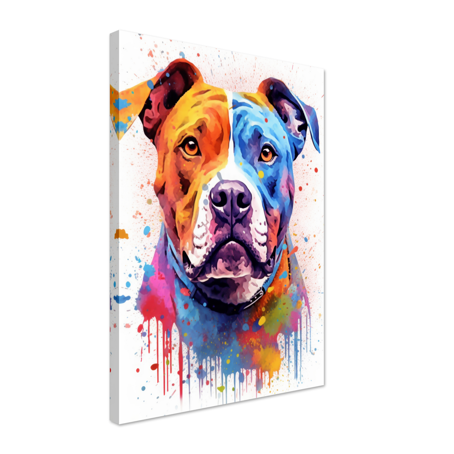 American Staffordshire Terrier Pop-Art (DOG163)