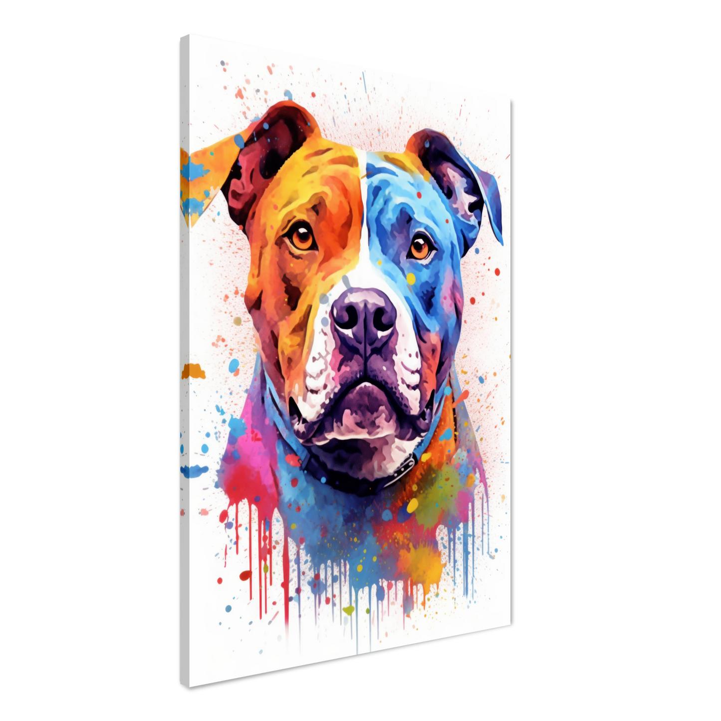 American Staffordshire Terrier Pop-Art (DOG163)