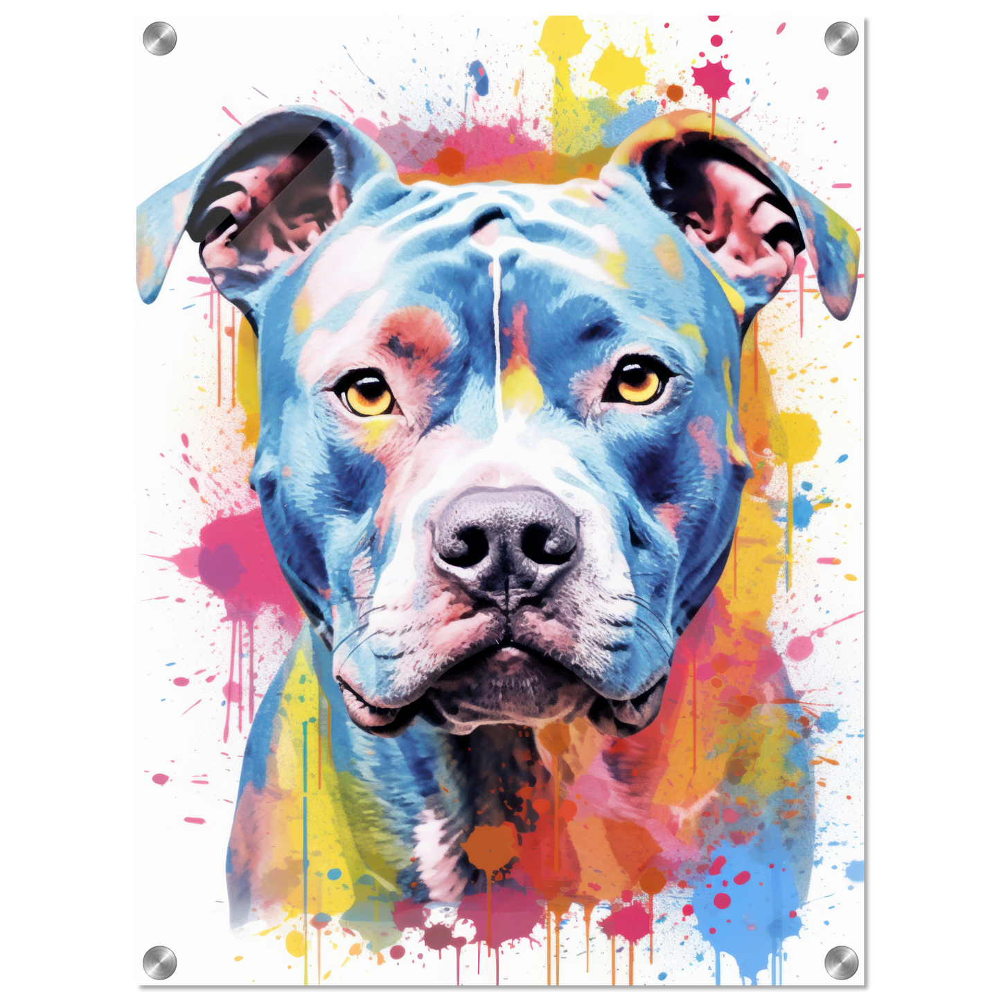 American Staffordshire Terrier Pop Art (DOG164)