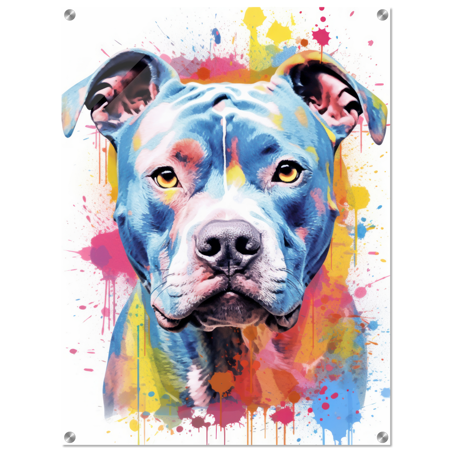American Staffordshire Terrier Pop Art (DOG164)