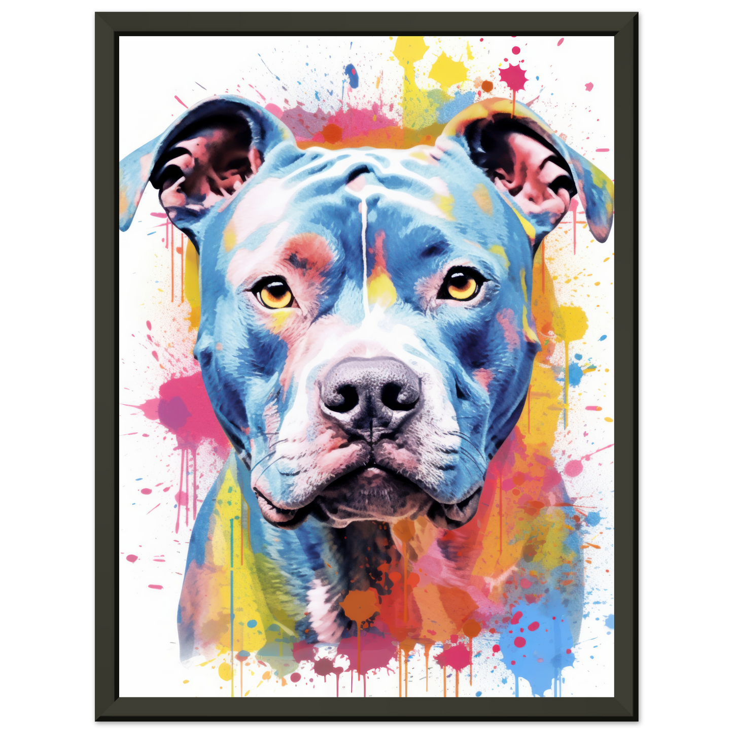 American Staffordshire Terrier Pop Art (DOG164)