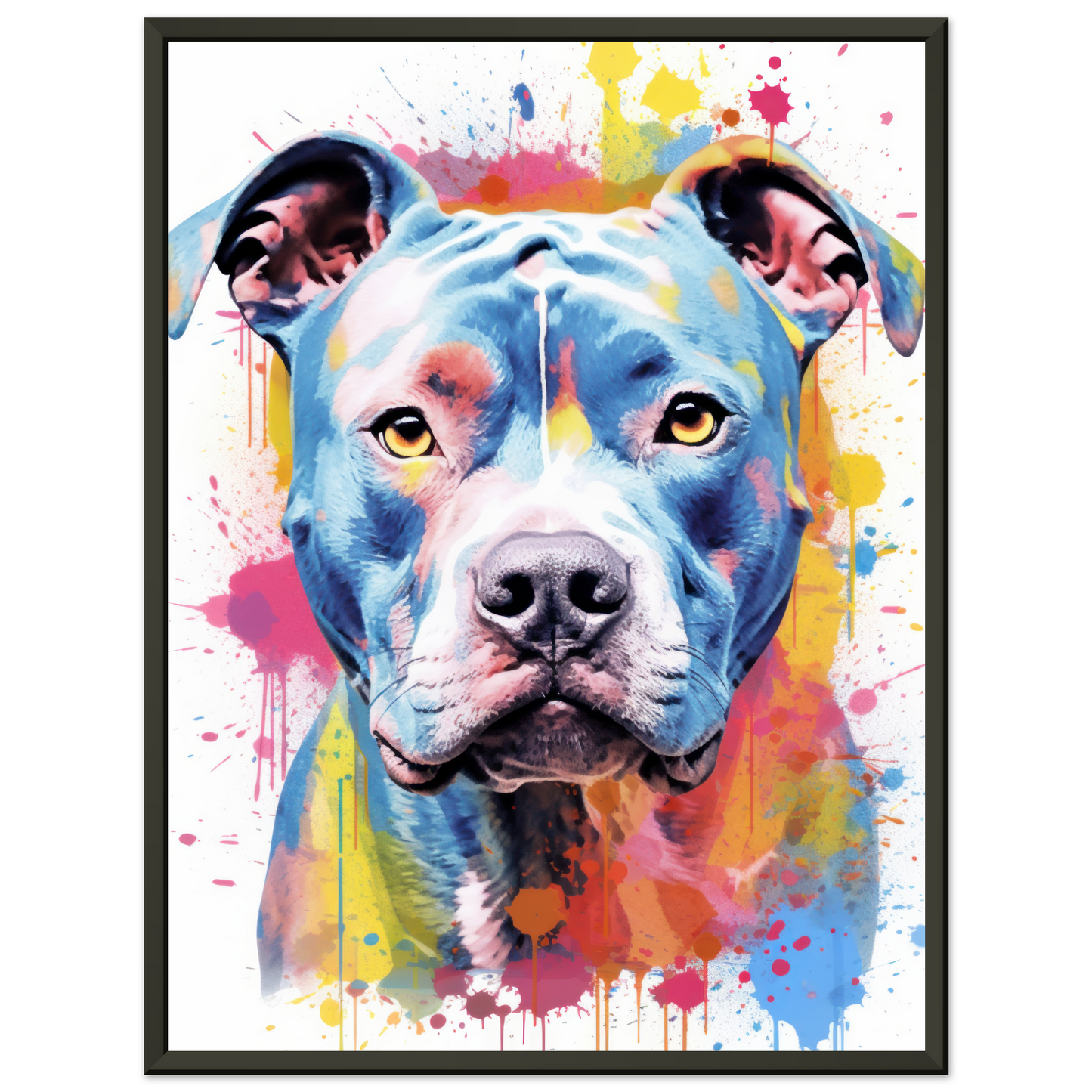 American Staffordshire Terrier Pop Art (DOG164)