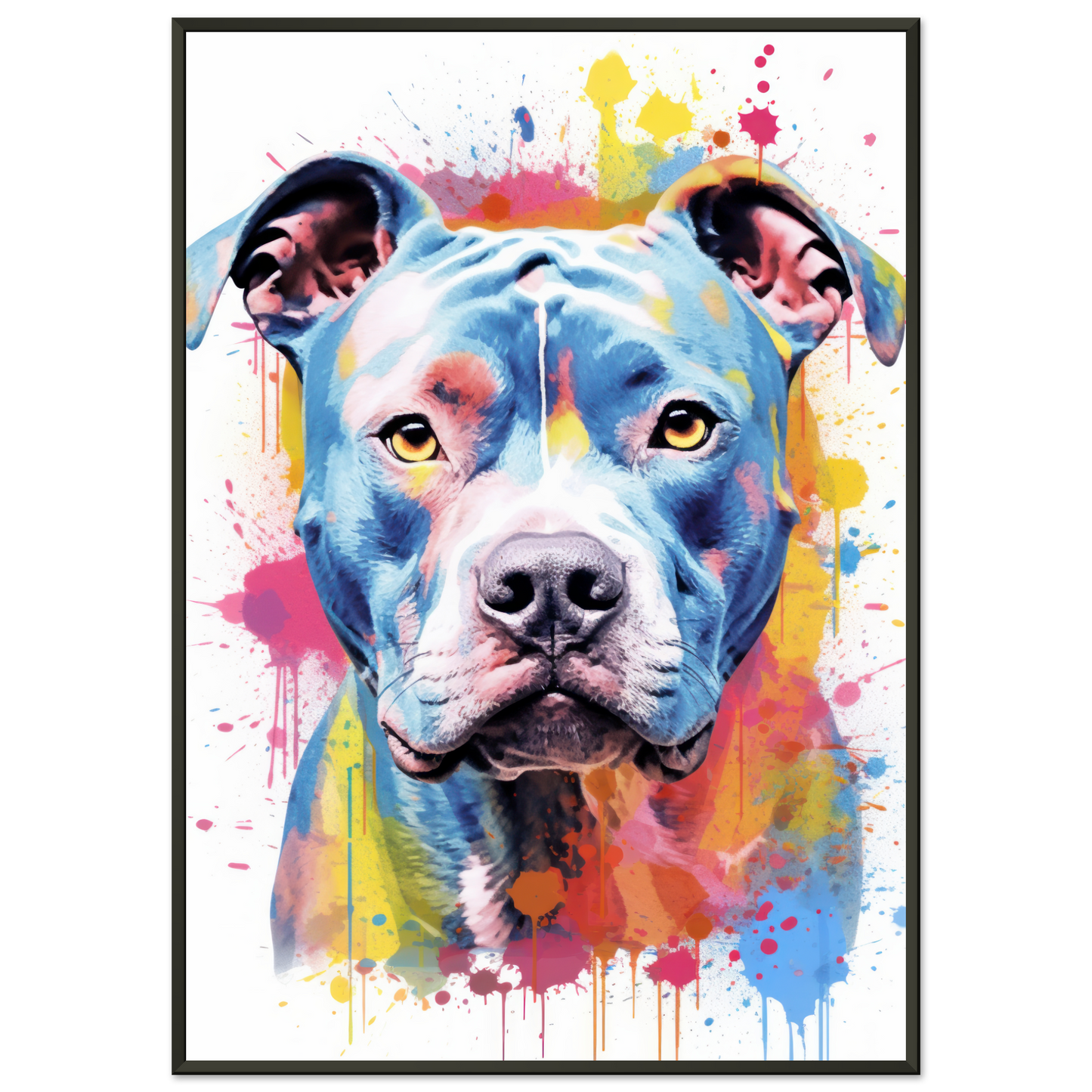 American Staffordshire Terrier Pop Art (DOG164)