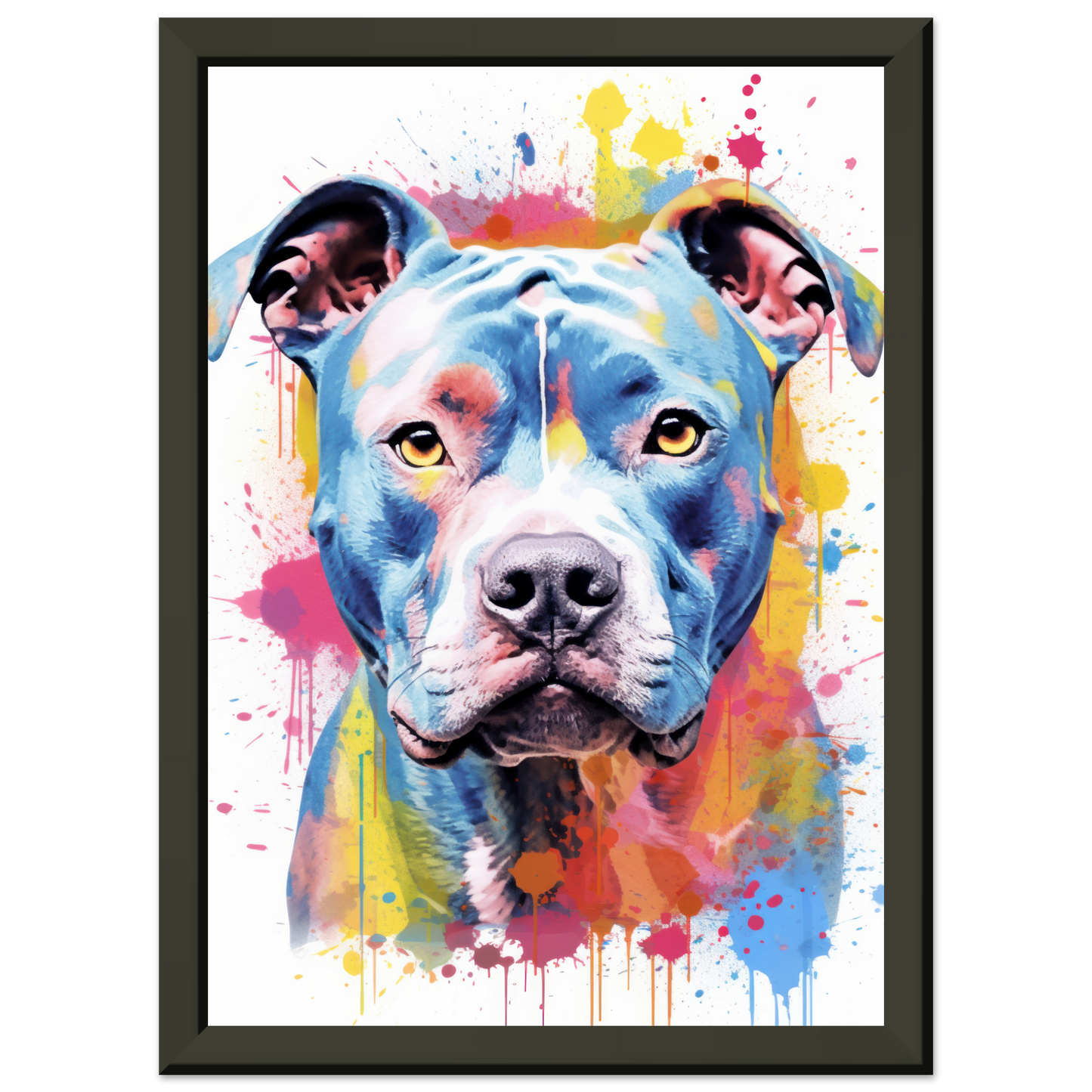 American Staffordshire Terrier Pop-Art (DOG164)