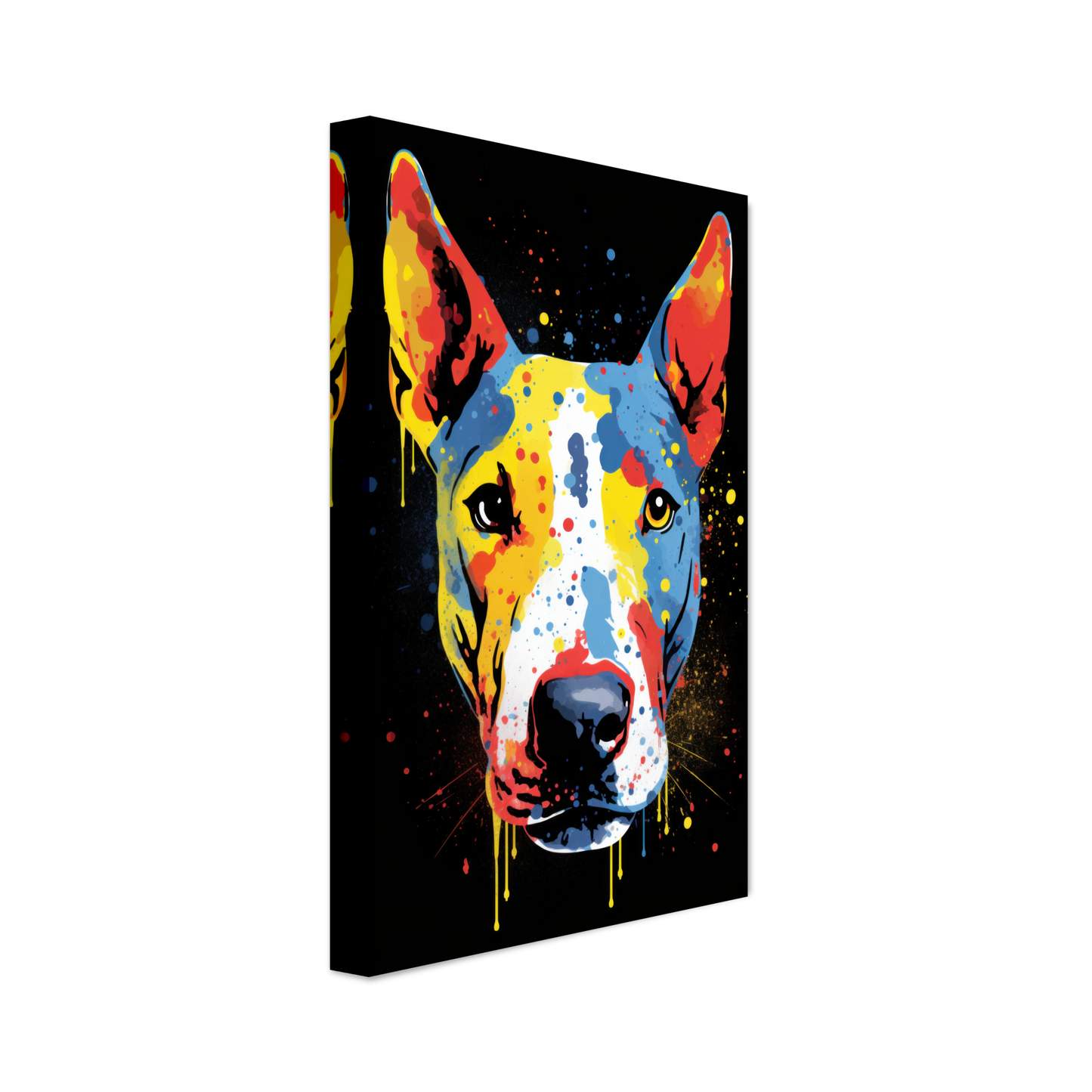 Bullterrier Pop-Art (DOG165)