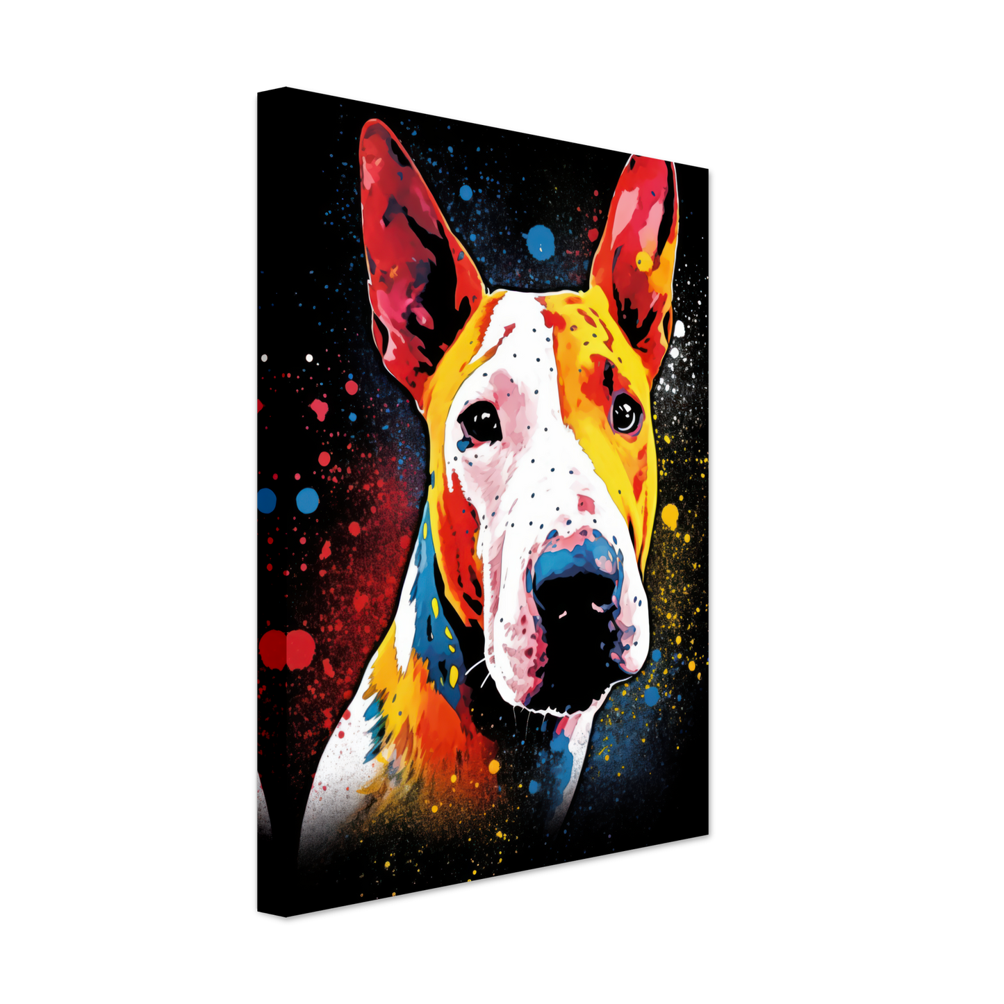 Bullterrier Pop-Art (DOG166)