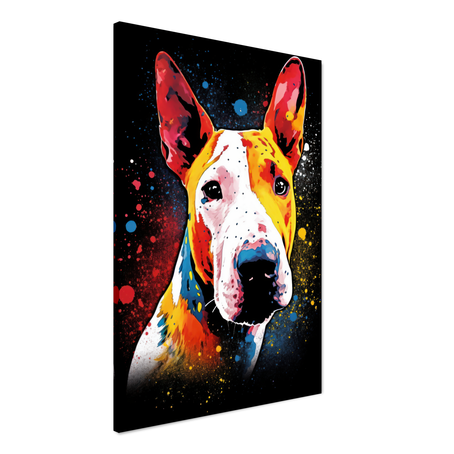 Bullterrier Pop-Art (DOG166)