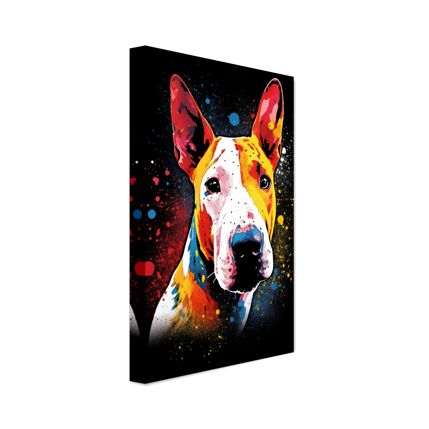 Bullterrier Pop-Art (DOG166)