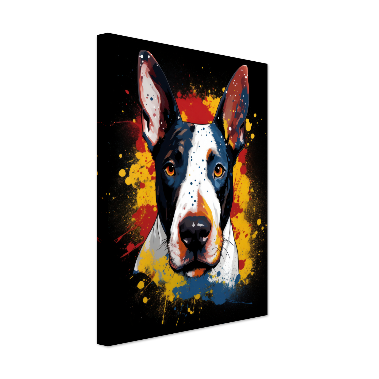 Bullterrier Pop-Art (DOG167)
