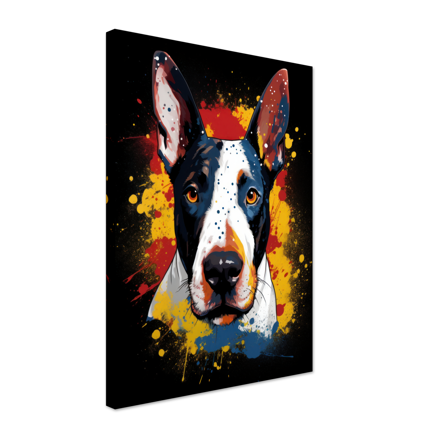 Bullterrier Pop-Art (DOG167)