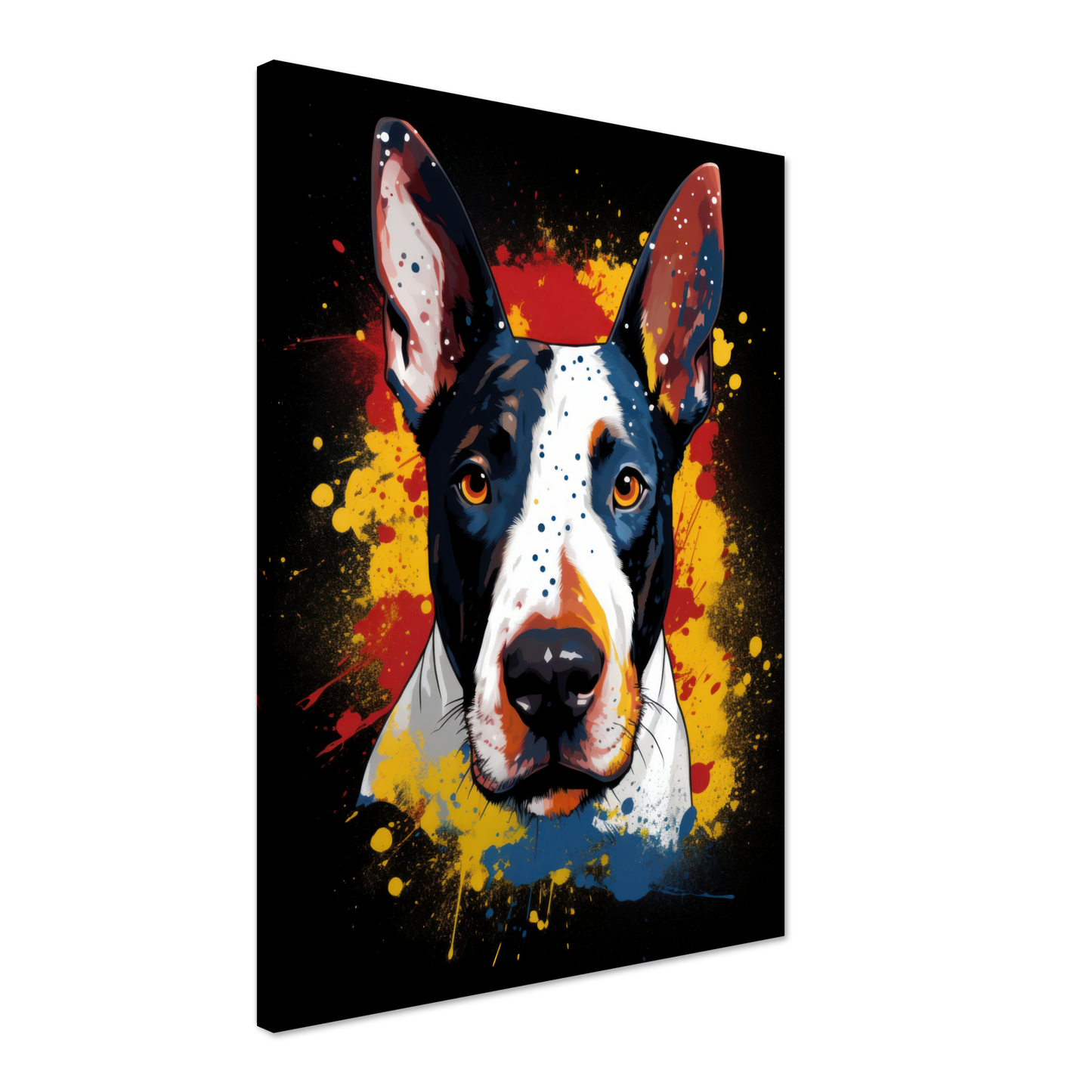 Bullterrier Pop-Art (DOG167)